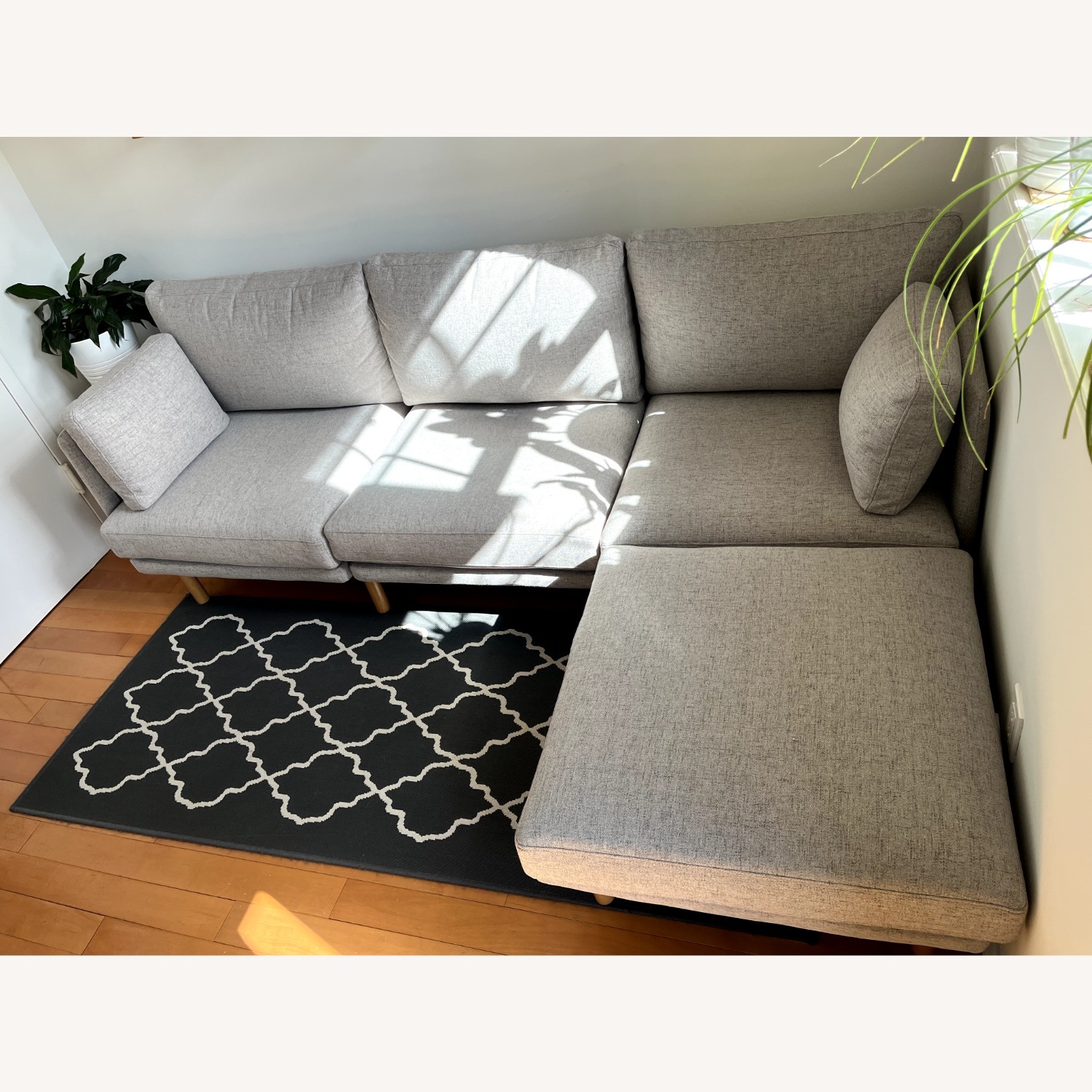 Burrow Field 4-Piece Sectional Lounger - image-1