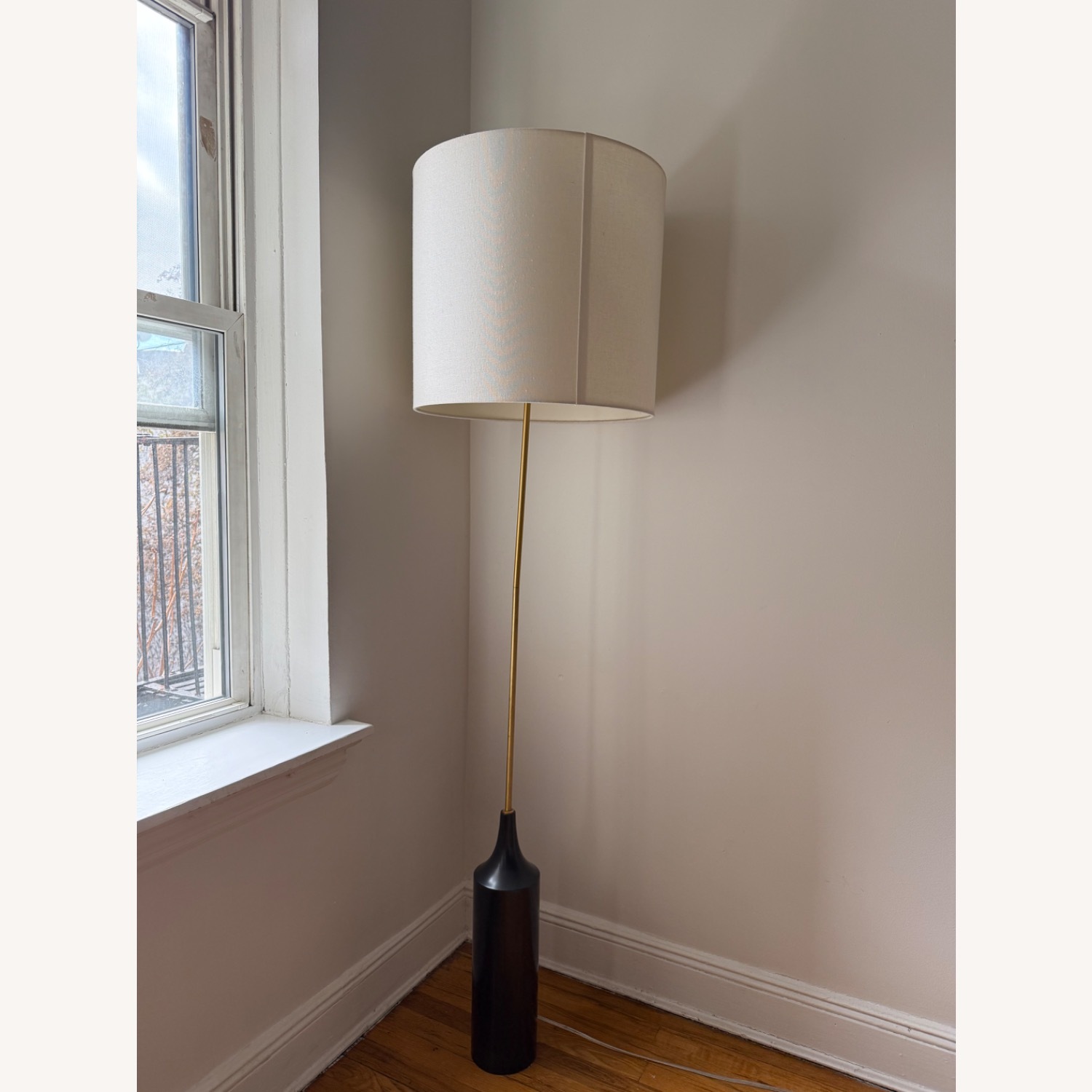 West Elm Hudson Metal Base Floor Lamp - image-1