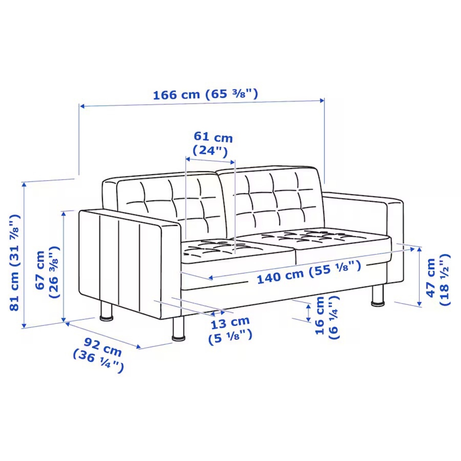 IKEA Morabo Loveseat - image-3