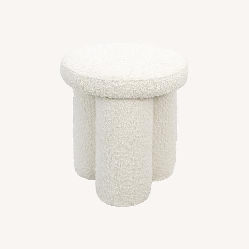 Used Hico Stool - Ivory Boucle for sale on AptDeco