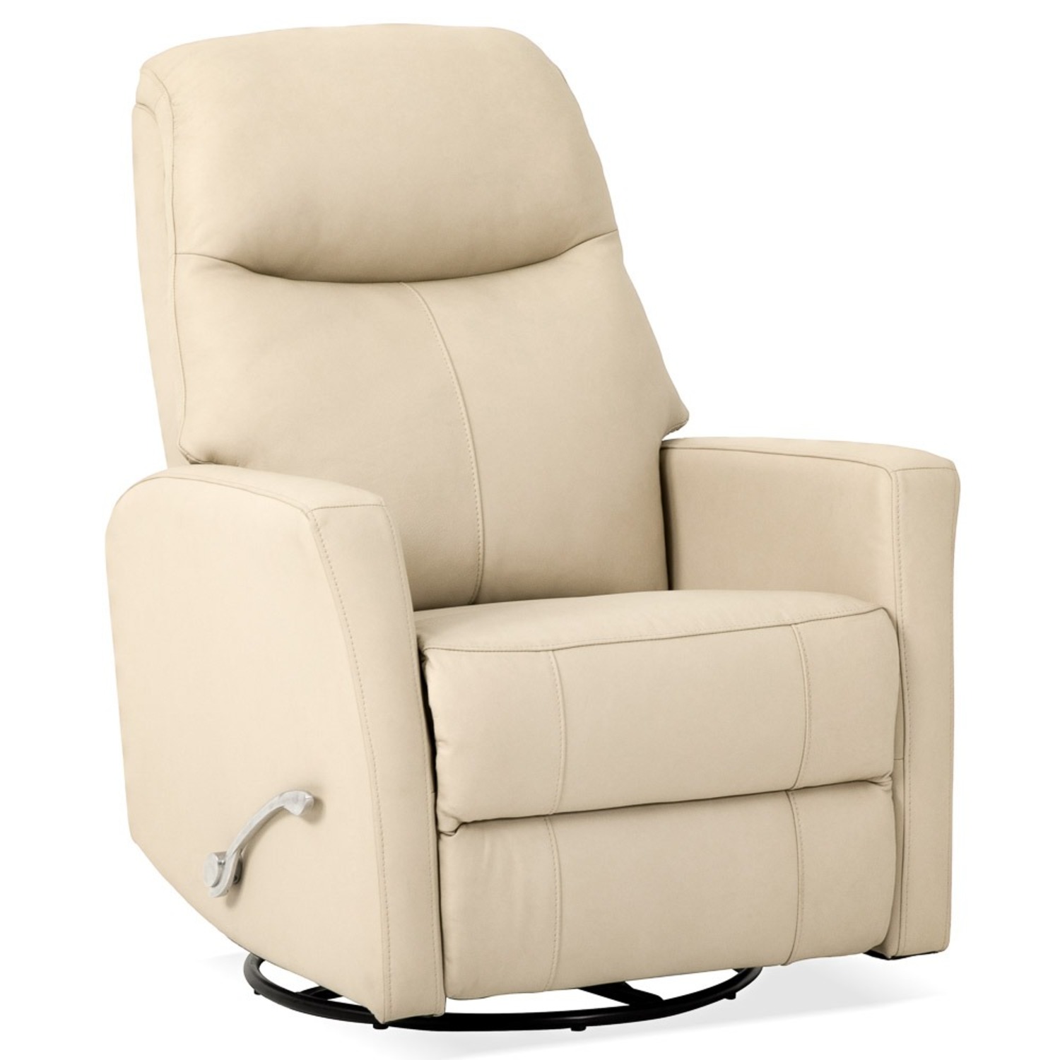 Brookfield Leather Swivel Glider Recliner Chair - image-5
