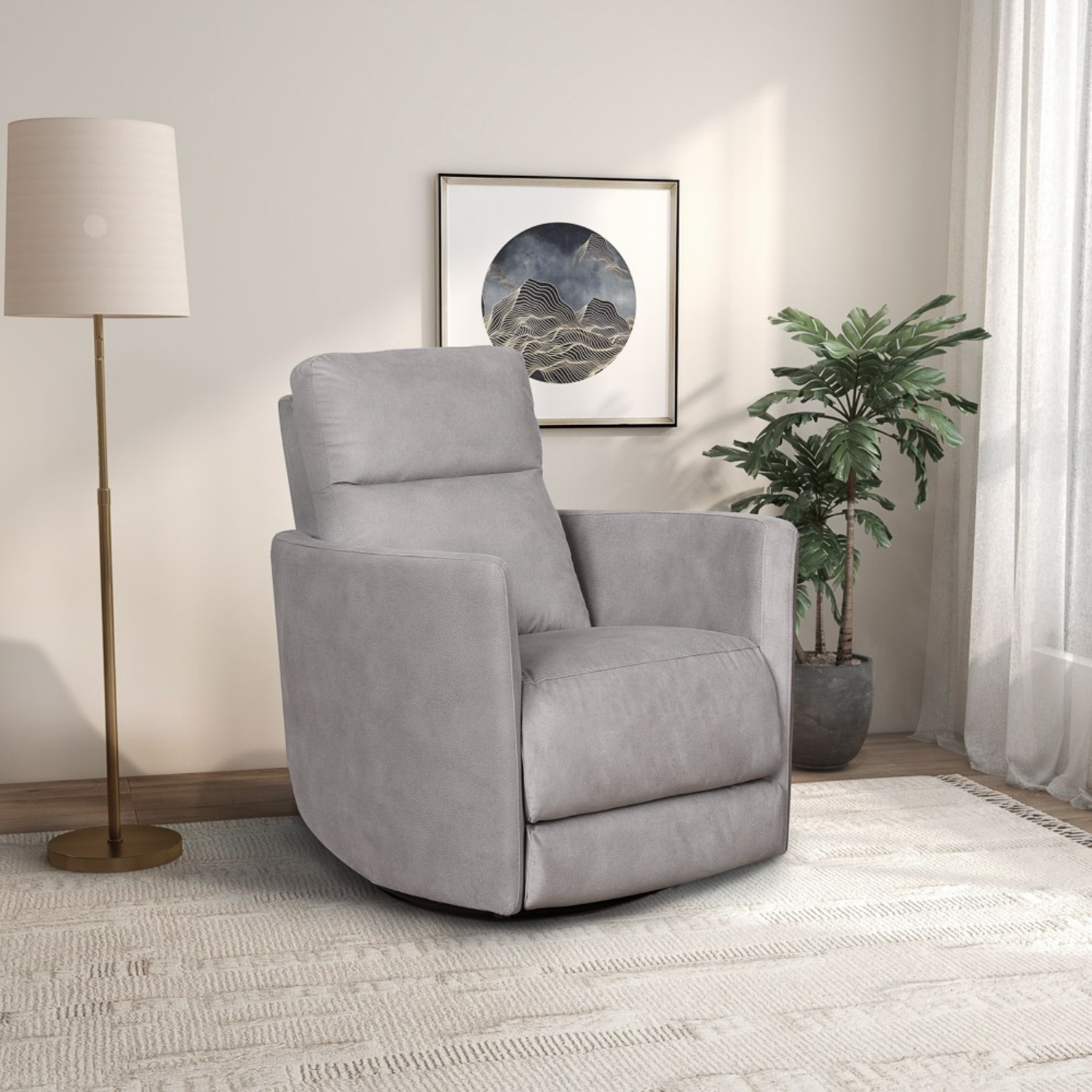 Wimberley Swivel Glider Recliner Chair - image-3