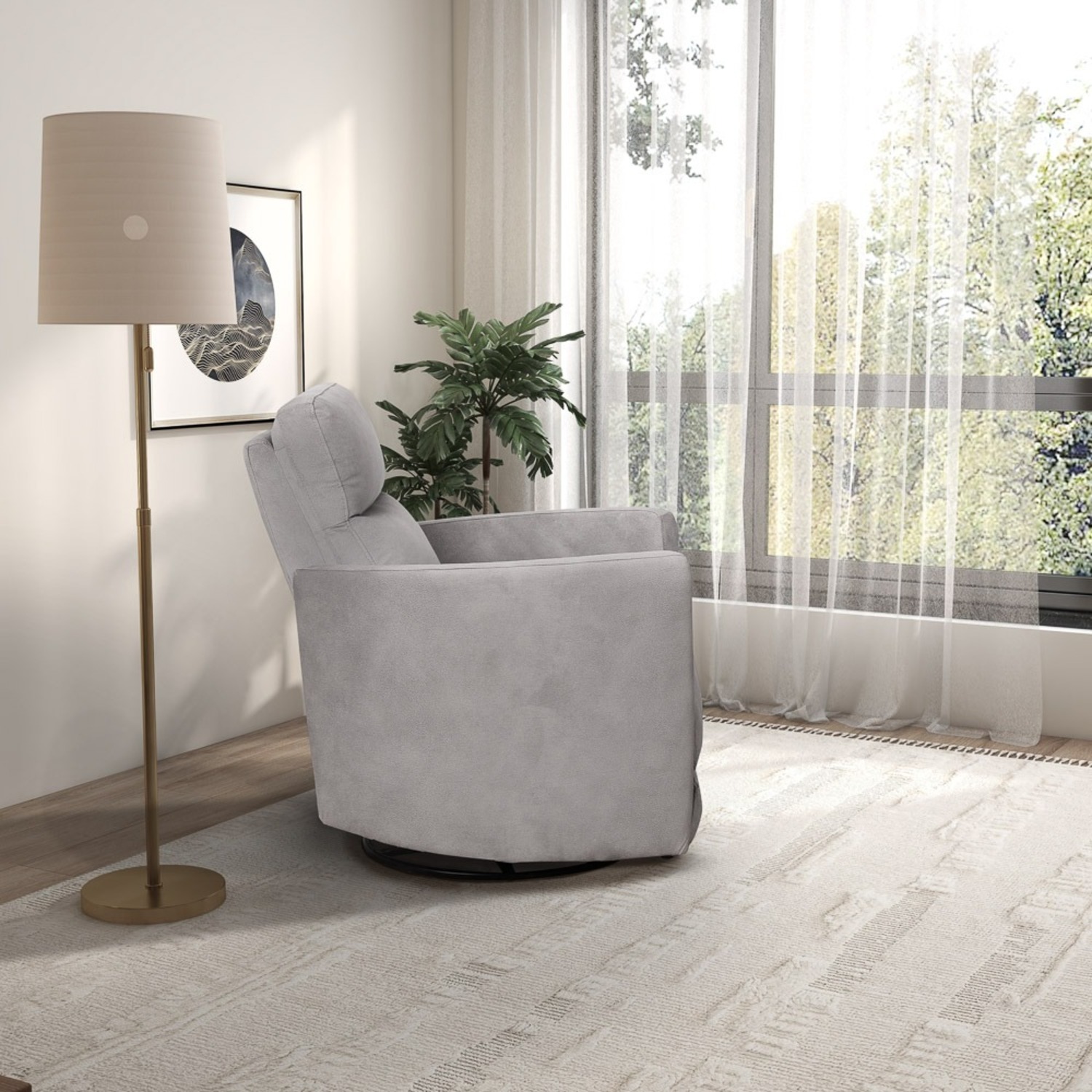 Wimberley Swivel Glider Recliner Chair - image-2