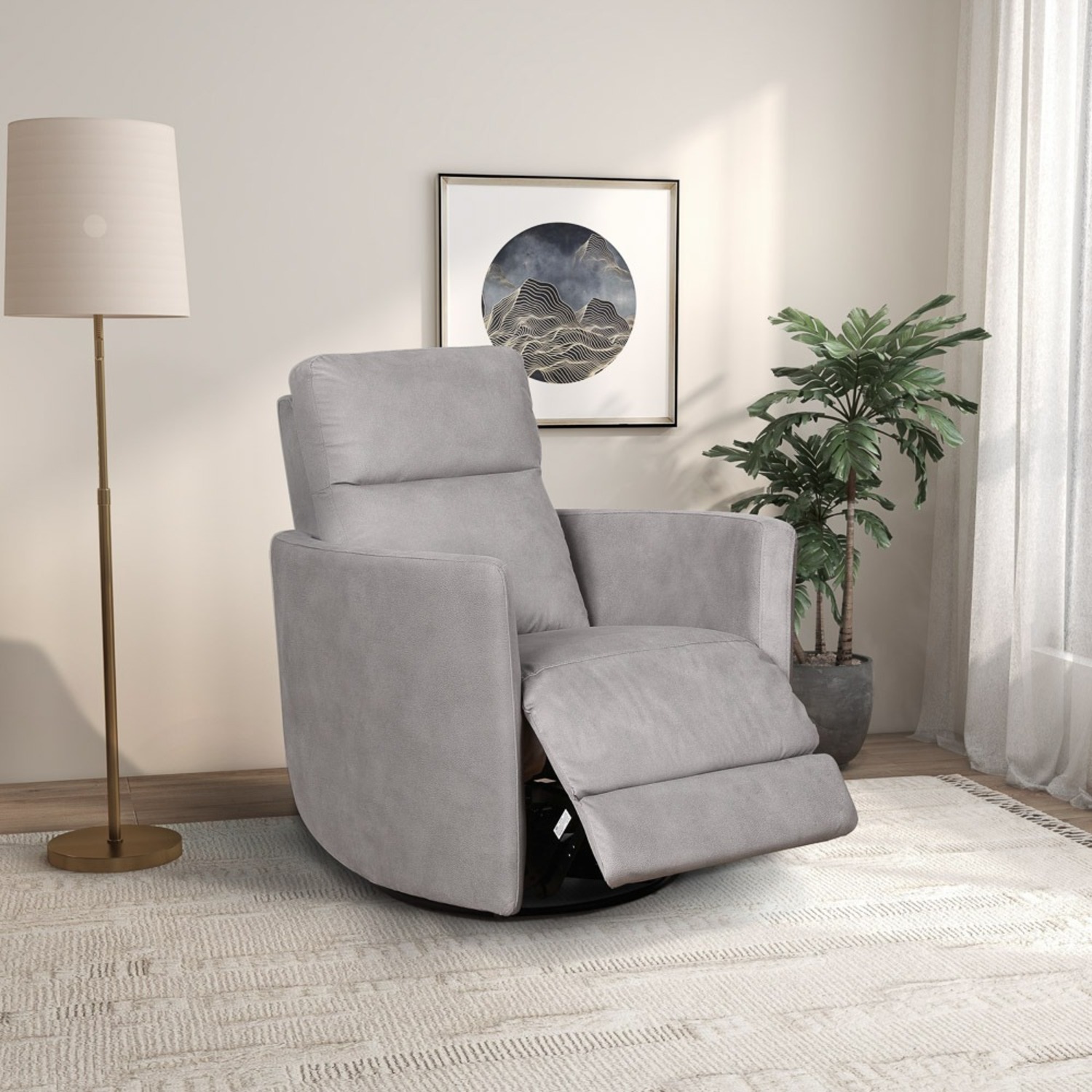 Wimberley Swivel Glider Recliner Chair - image-4