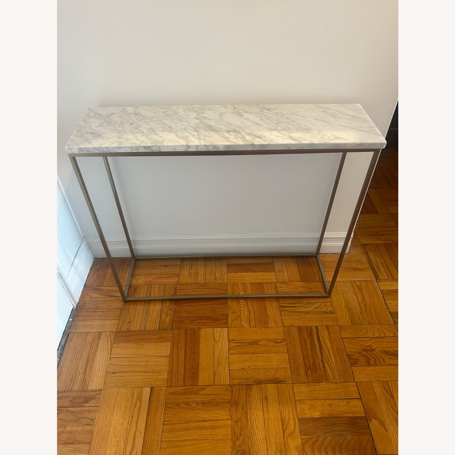 West Elm Streamline Marble Console - image-2