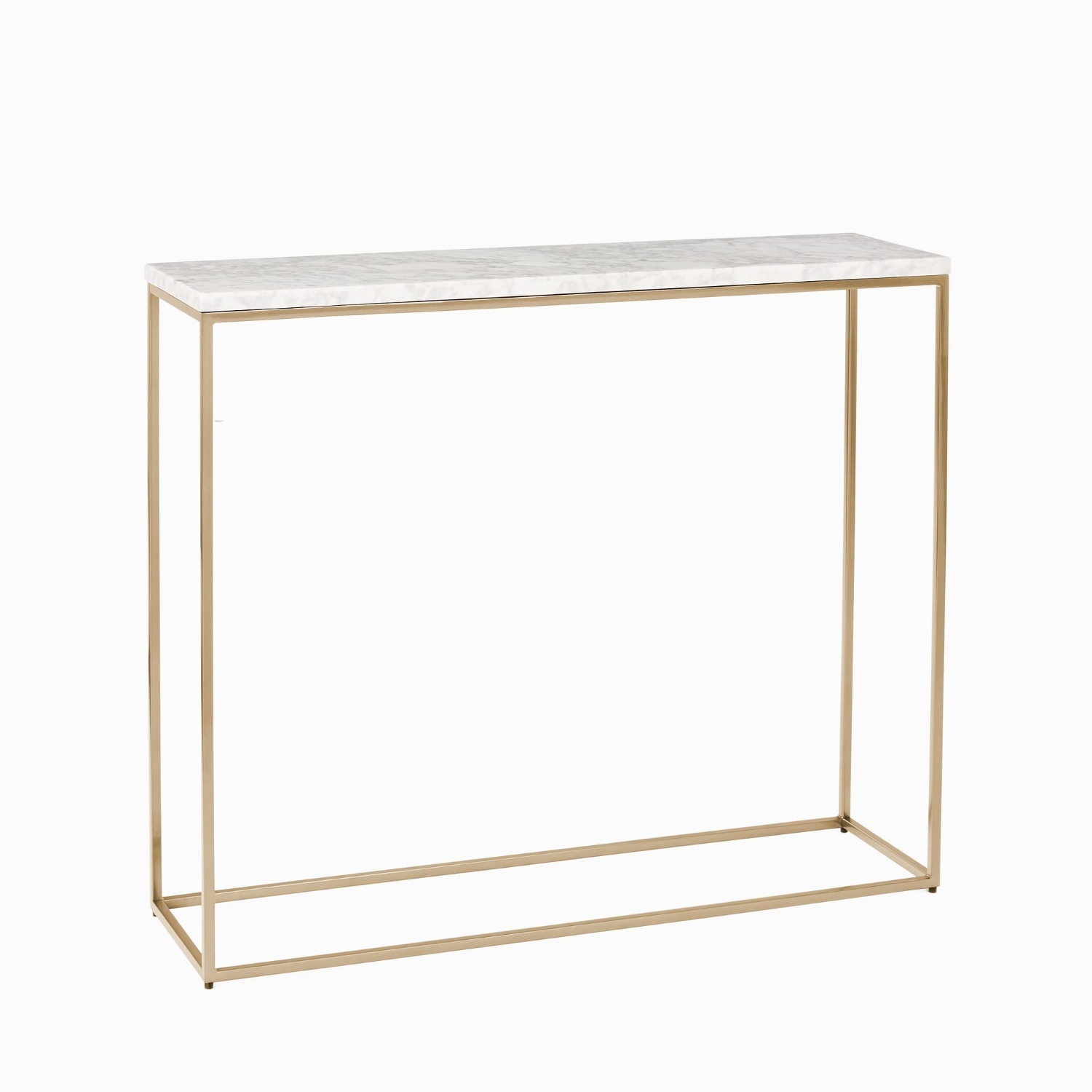 West Elm Streamline Marble Console - image-7