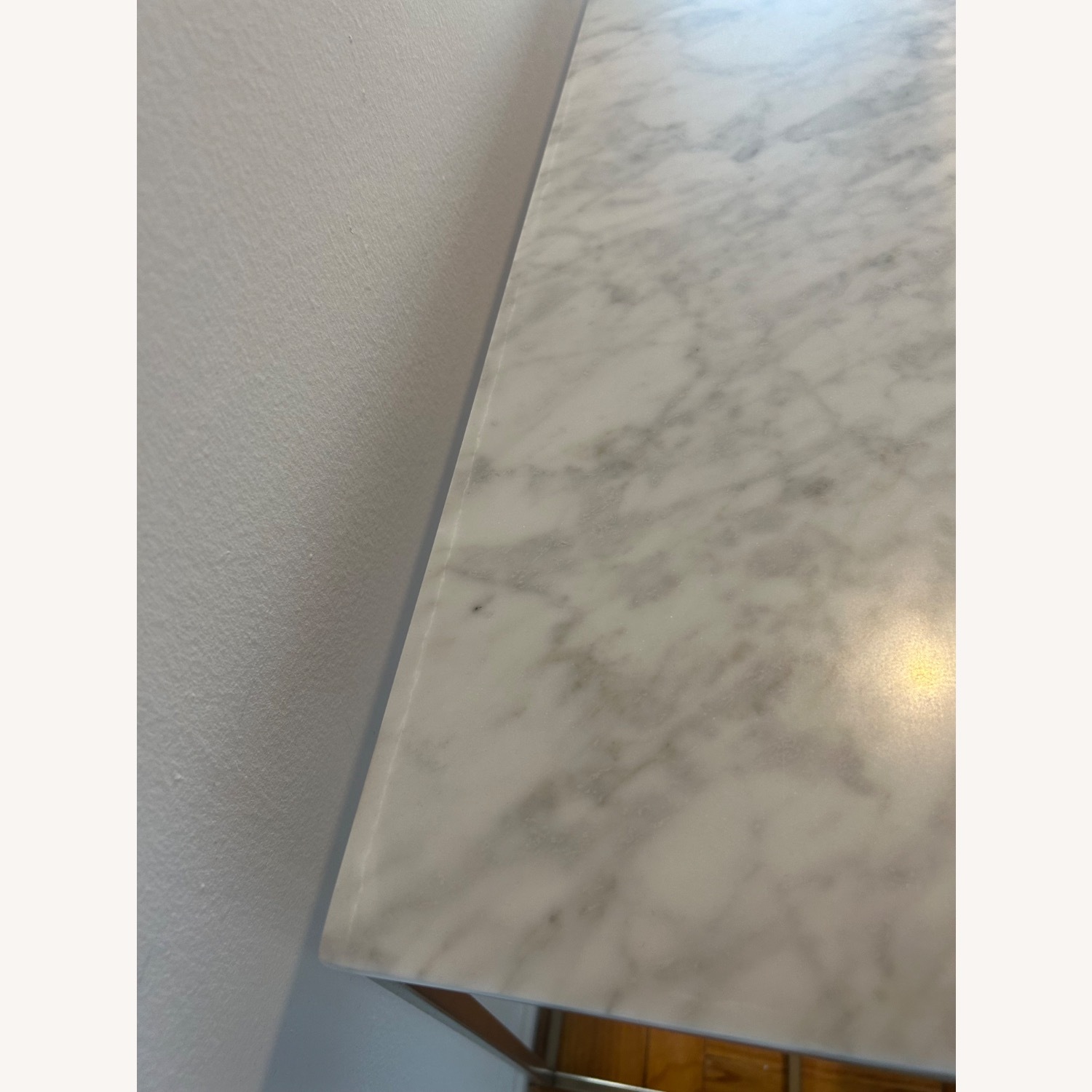 West Elm Streamline Marble Console - image-5