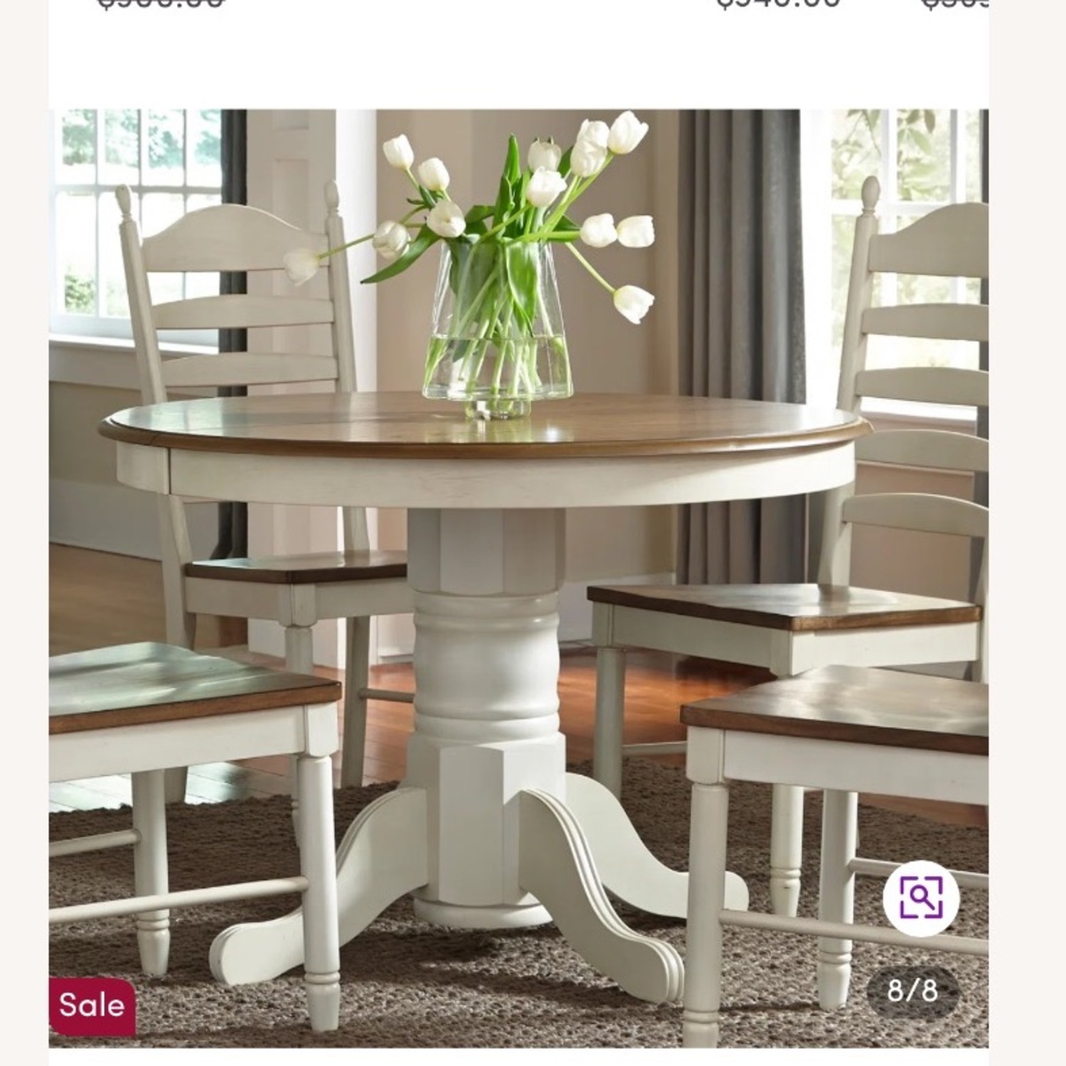 Ashley Furniture Dining Table with 3 Chairs - image-3