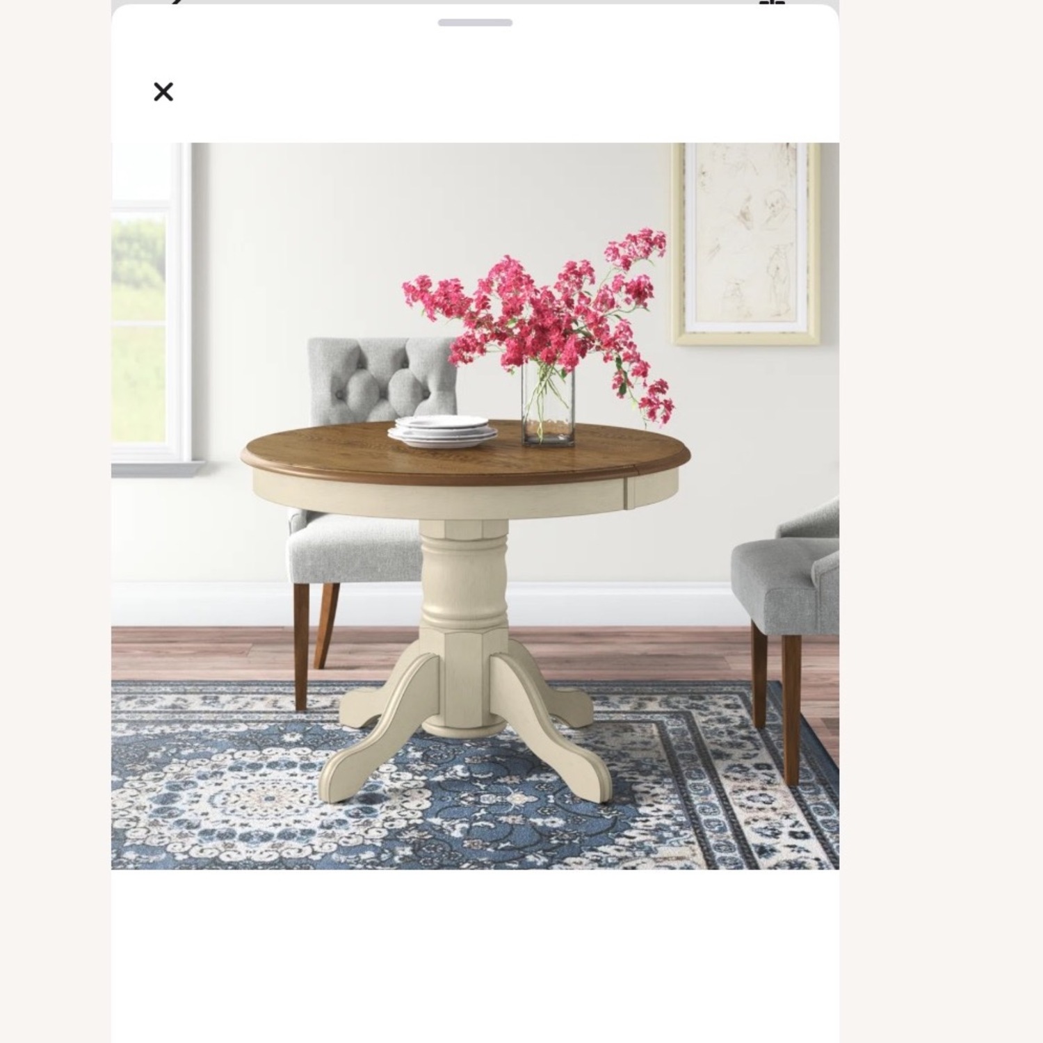 Ashley Furniture Dining Table with 3 Chairs - image-2