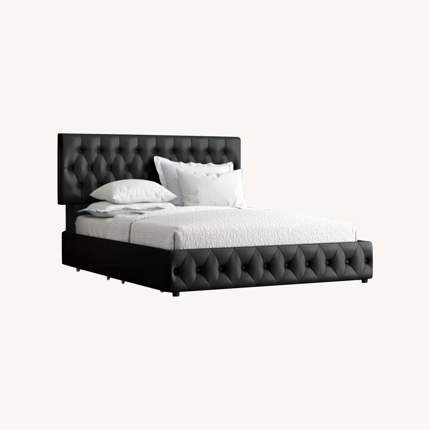 Wayfair Queen Size Tufted Bed - image-0