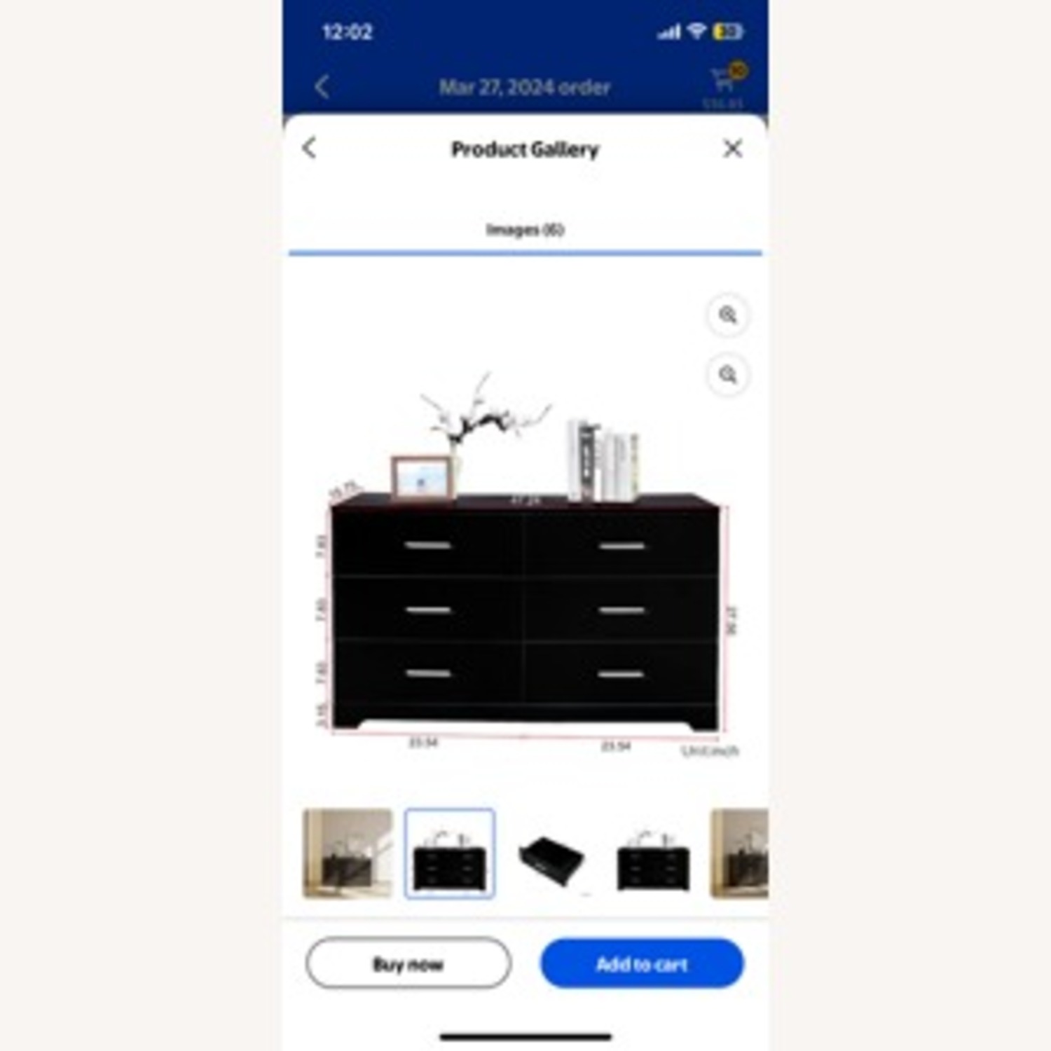 6 Drawer Dresser - image-2