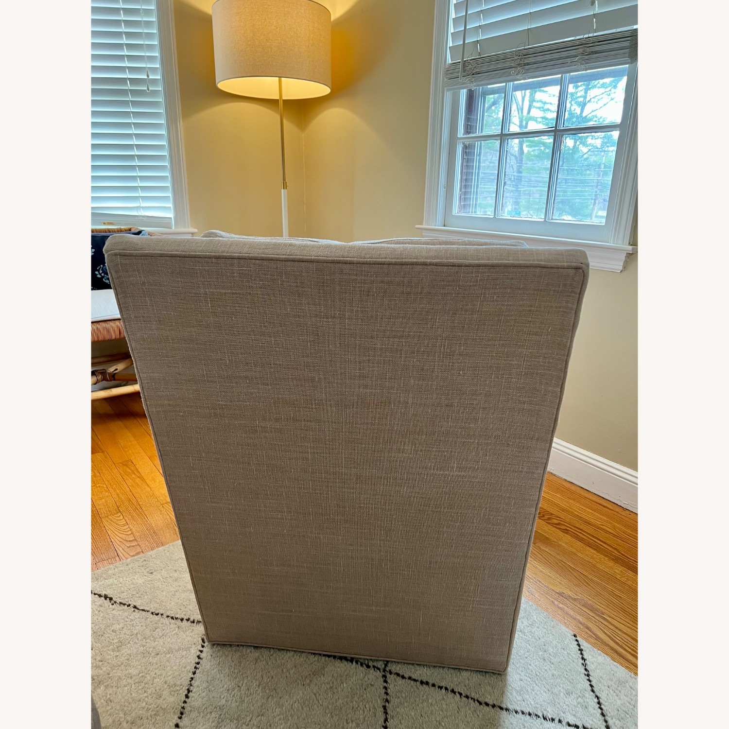 Serena & Lily Grady Notch Arm Swivel Chair - image-6