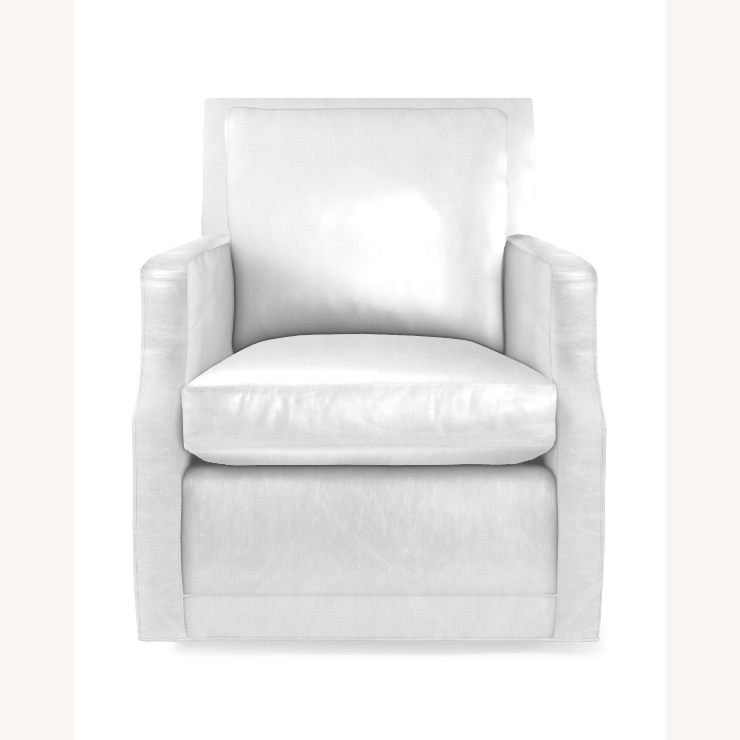 Serena & Lily Grady Notch Arm Swivel Chair - image-7