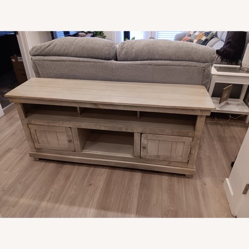 Used Rustic Farmhouse TV Stand for sale on AptDeco