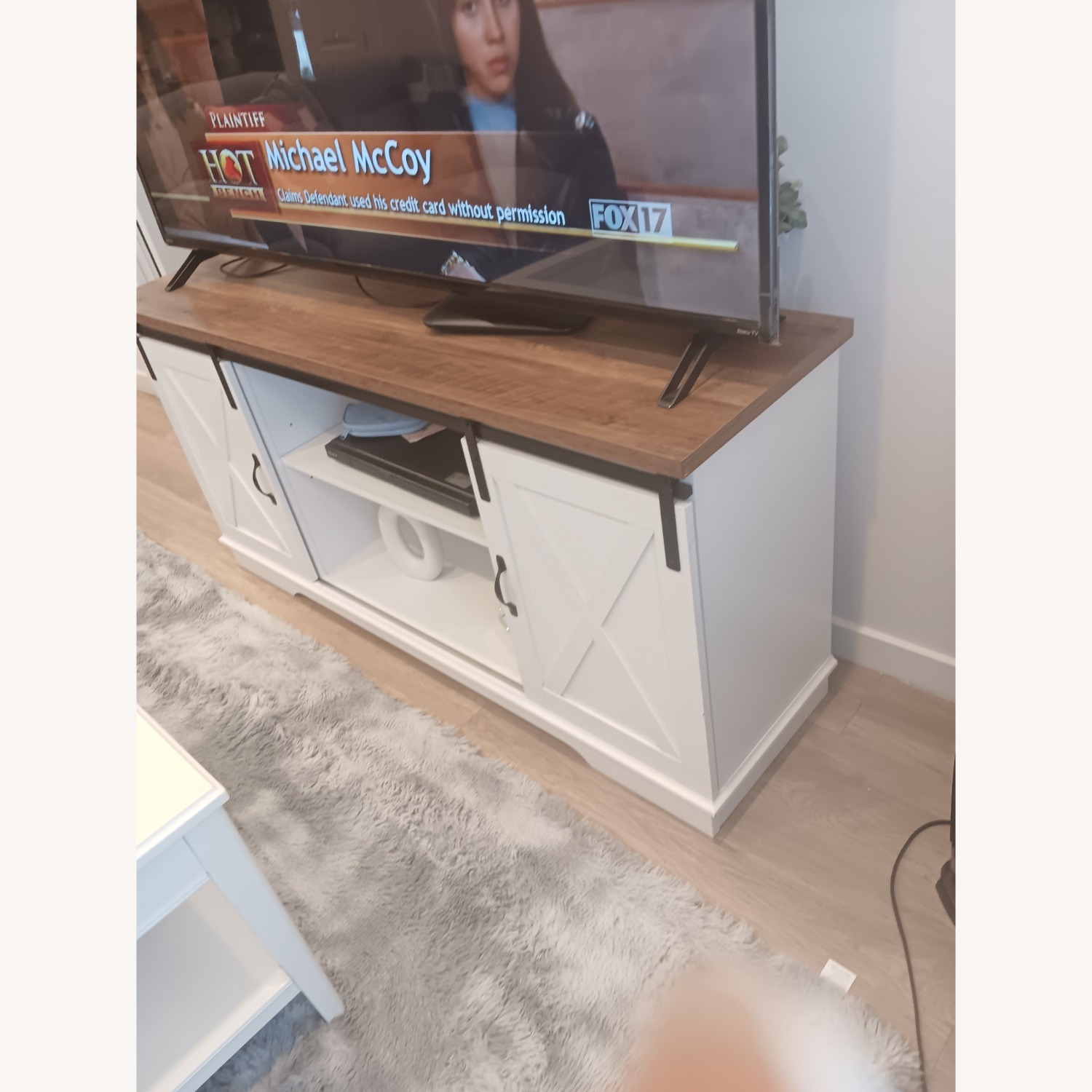 Farmhouse TV Stand - image-5