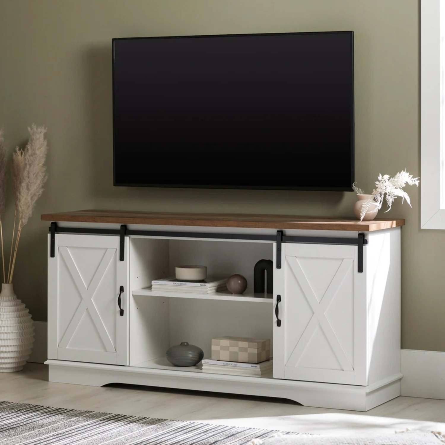 Farmhouse TV Stand - image-6