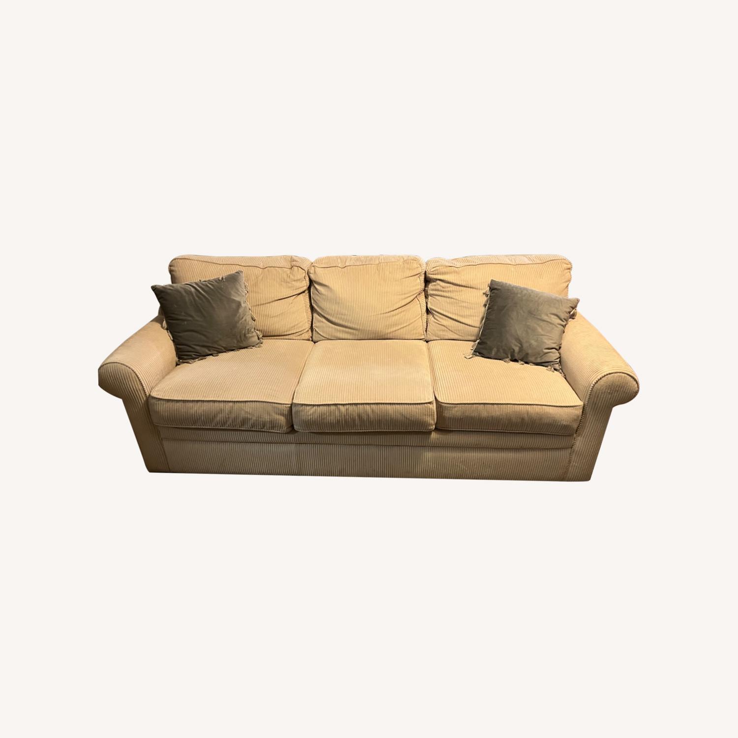 La-Z-Boy Super Comfort Queen Sleeper Couch - image-0