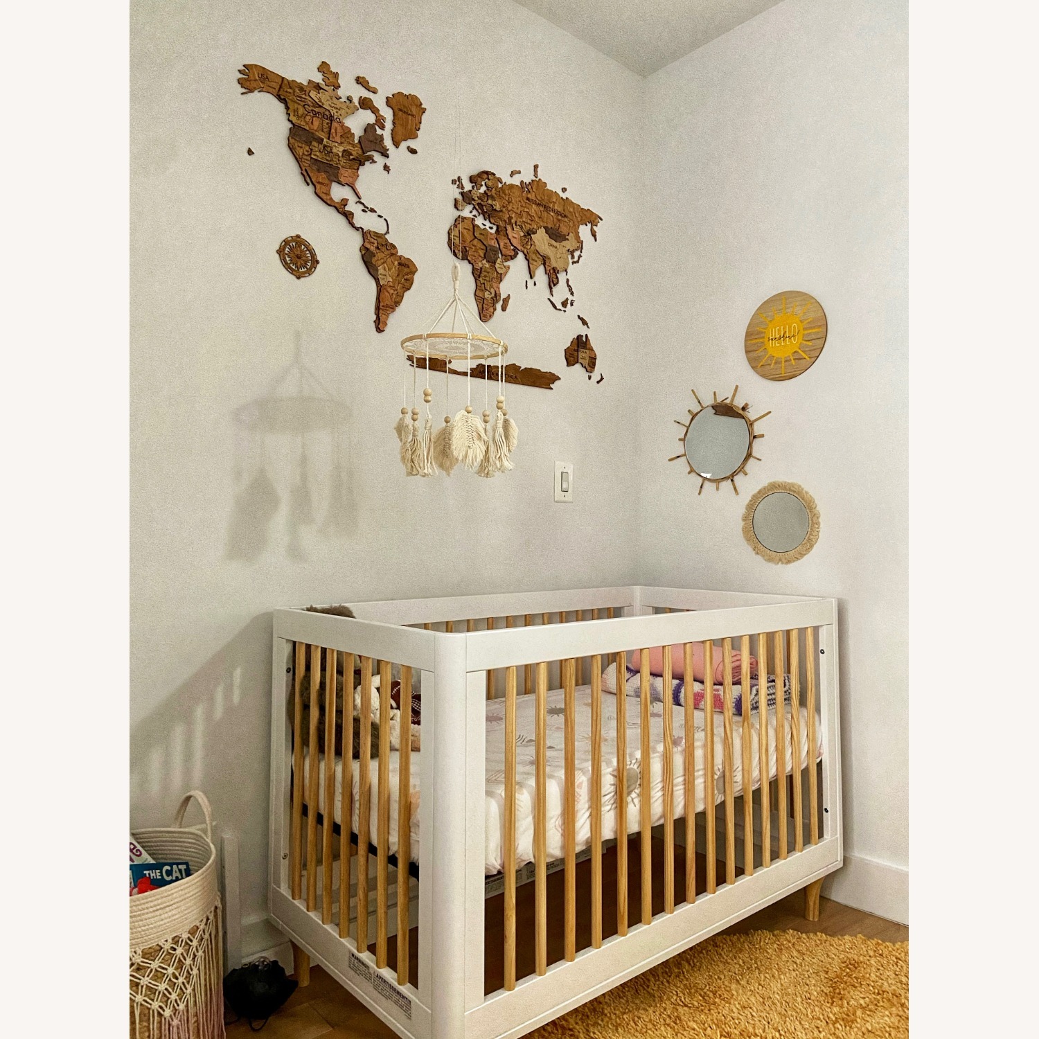 Pottery Barn Convertible Crib - image-1