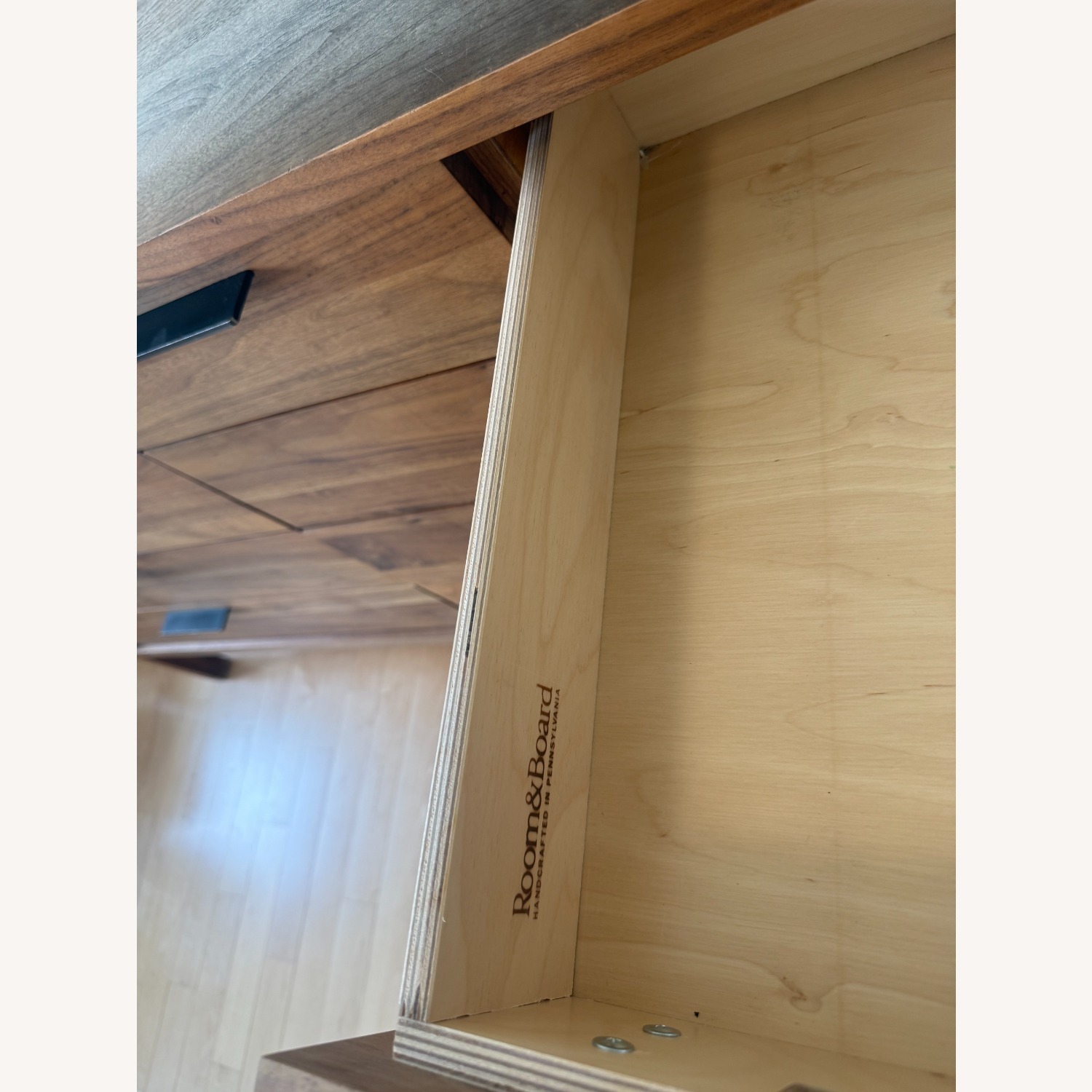 Room & Board Walnut Dresser - image-4