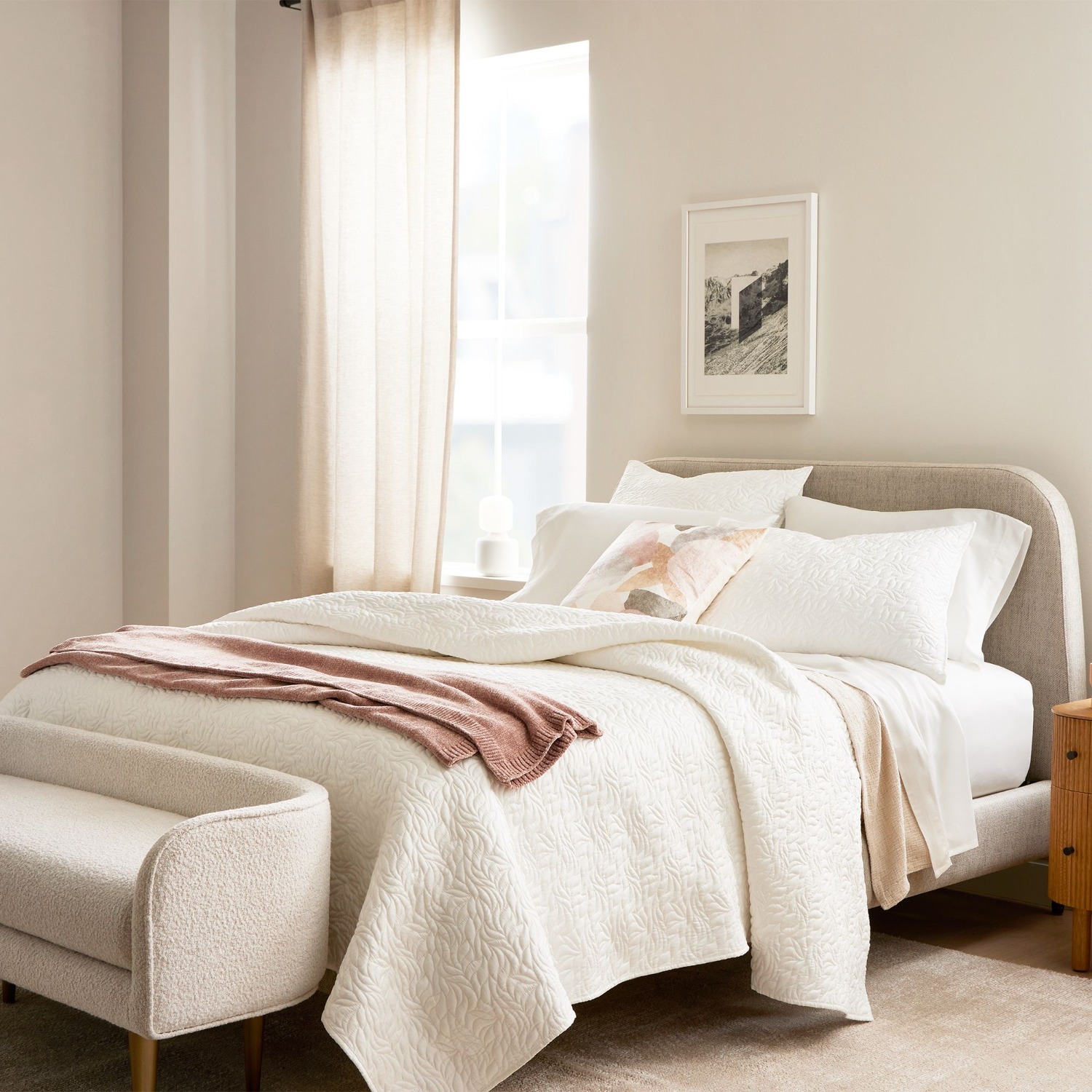 West Elm Celine Bench - image-1