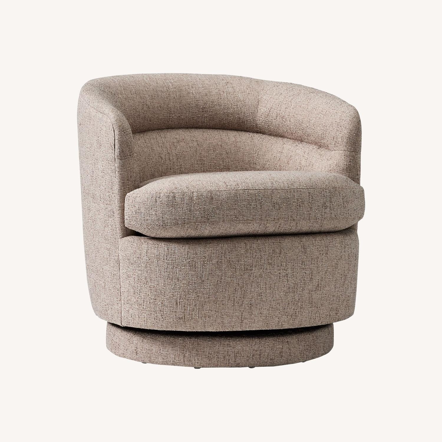West Elm Viv Swivel Chair - image-0