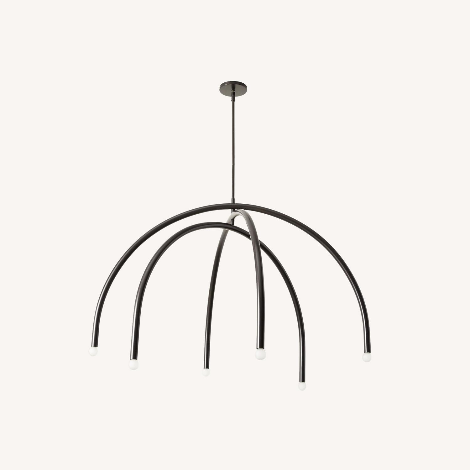 West Elm Arc Chandelier (45") - image-0
