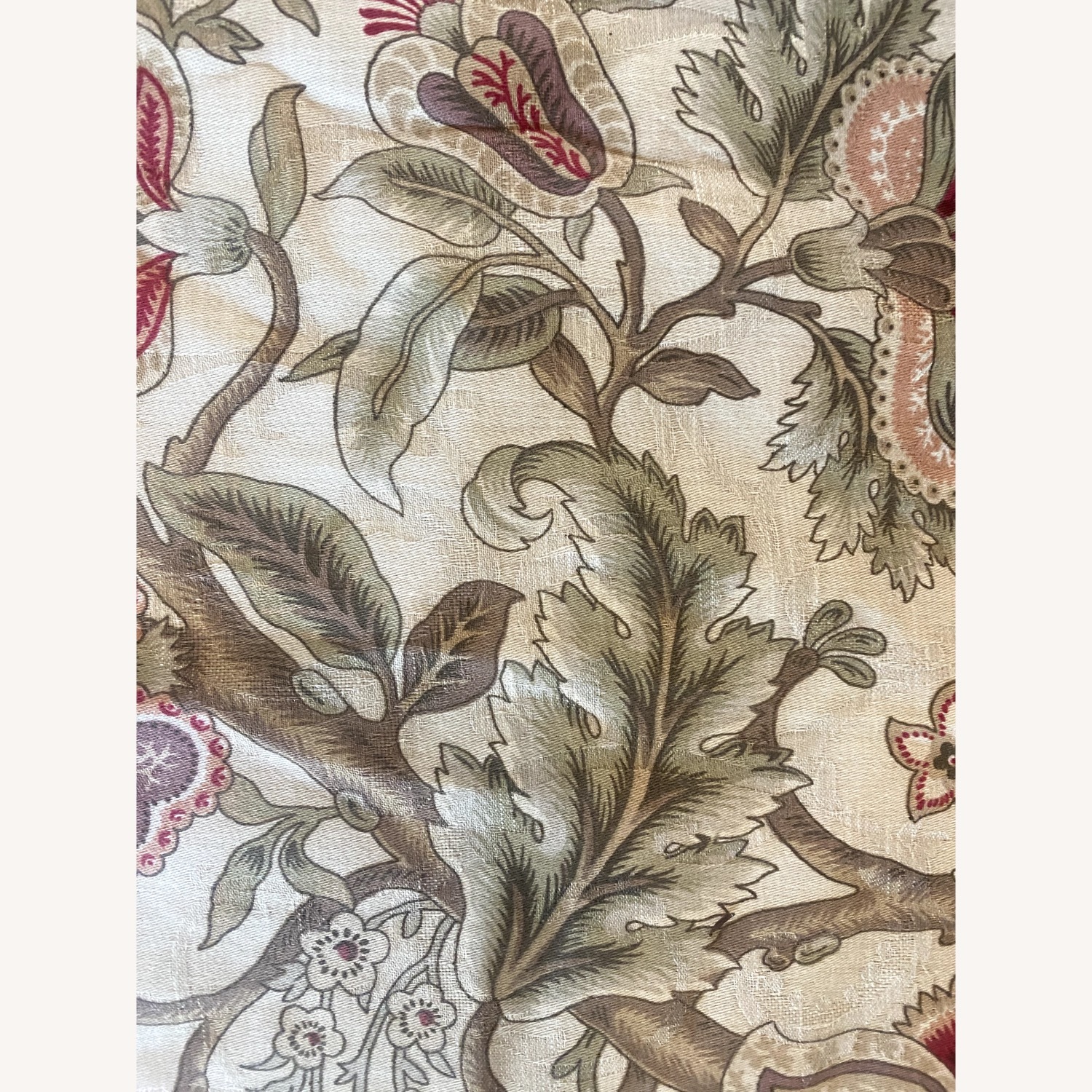 Pattern Pair of Cotton Curtains - image-4