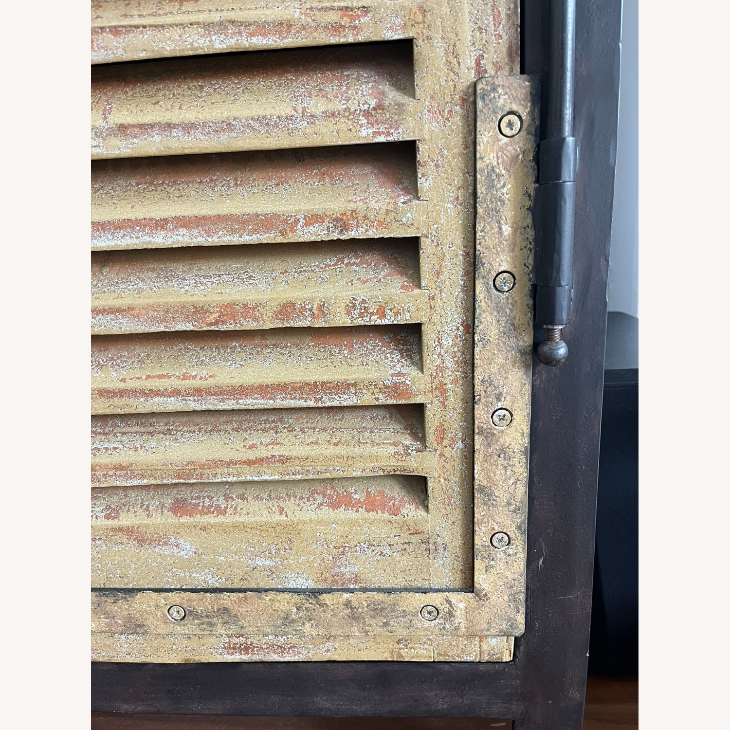 Restoration Hardware French Shutter Double Door Cabinet - image-7