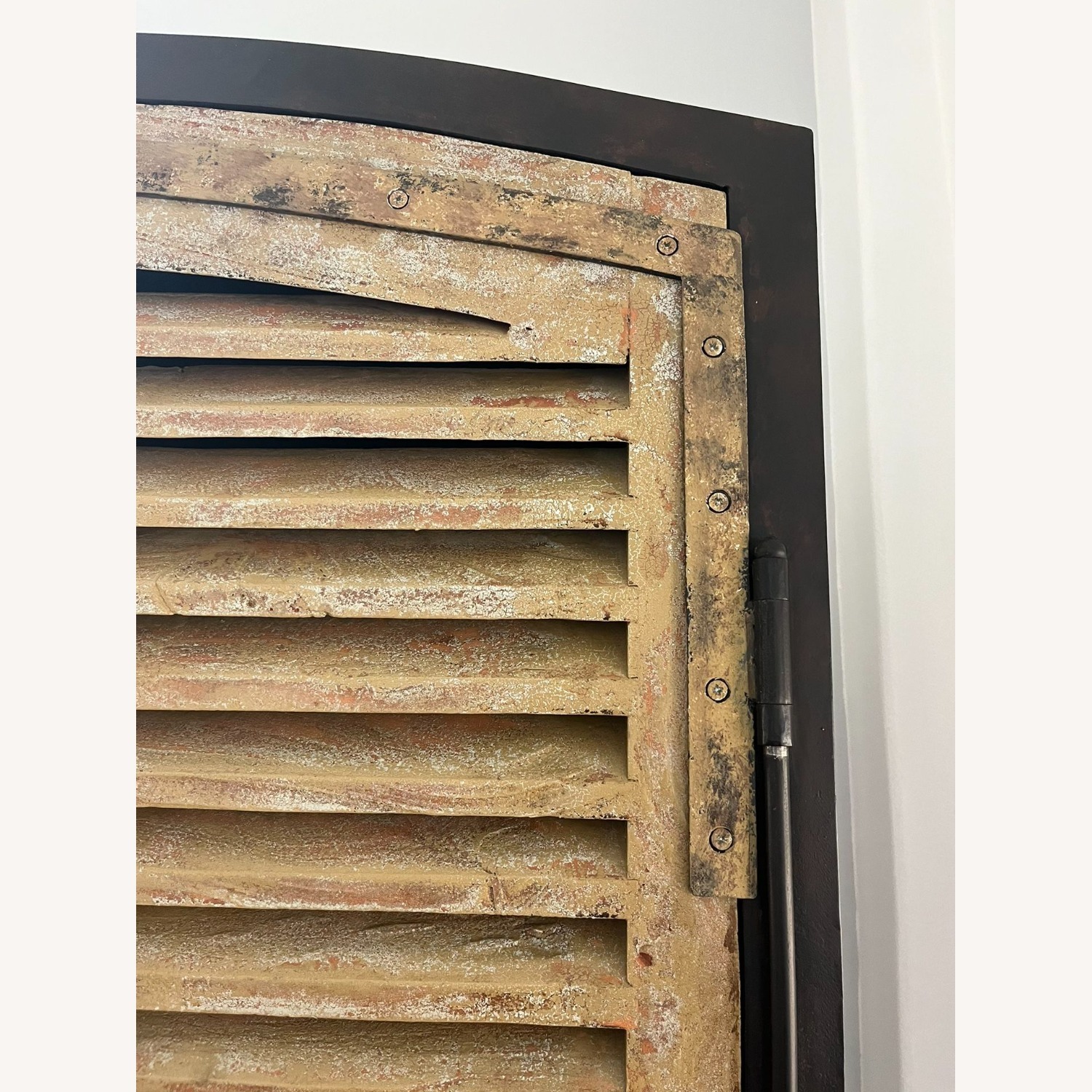 Restoration Hardware French Shutter Double Door Cabinet - image-6