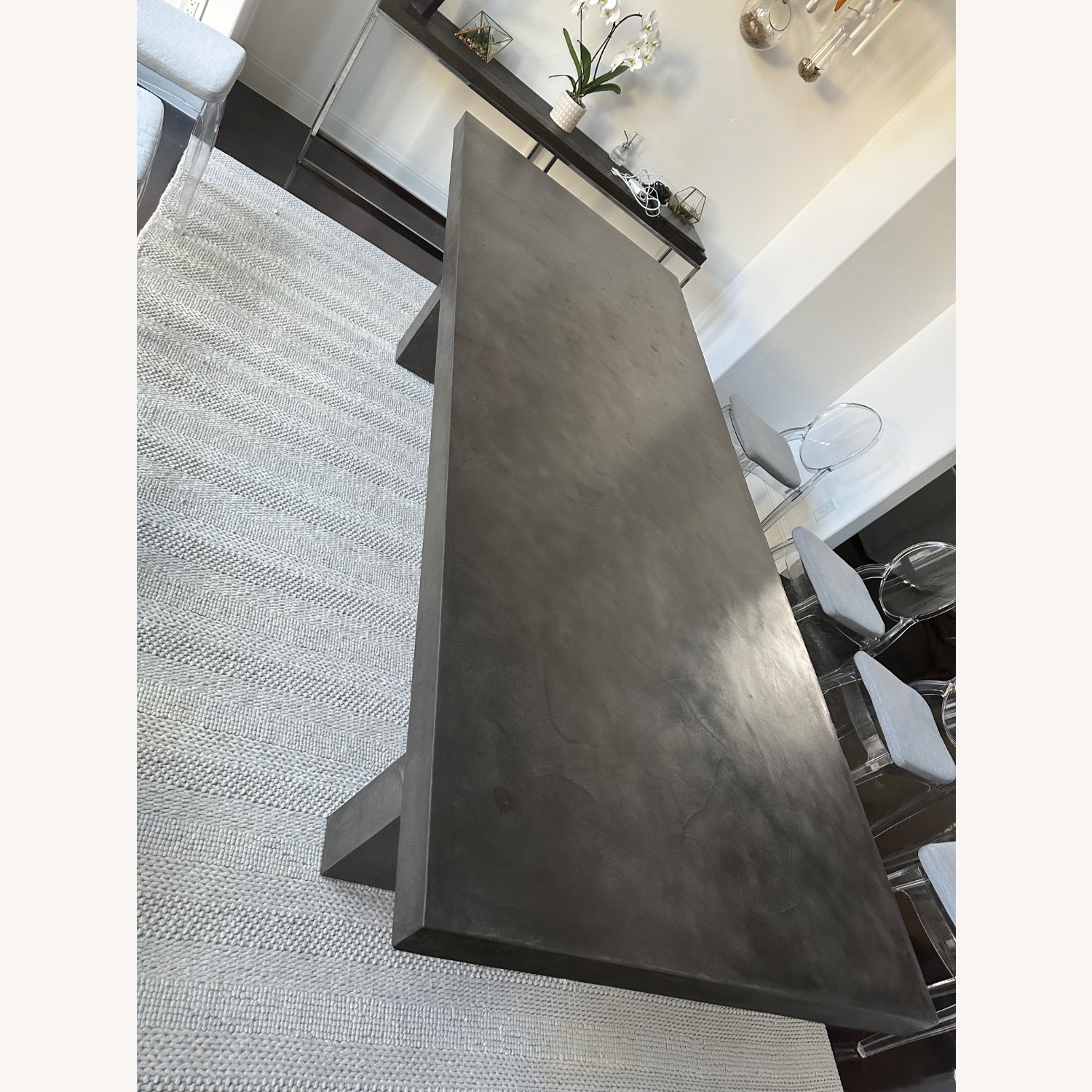 Cabrera Waxed Concrete Rectangular Dining Table  - image-3