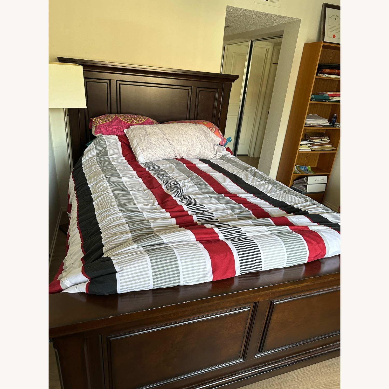 Ashley Furniture Wooden Queen Bed - image-1