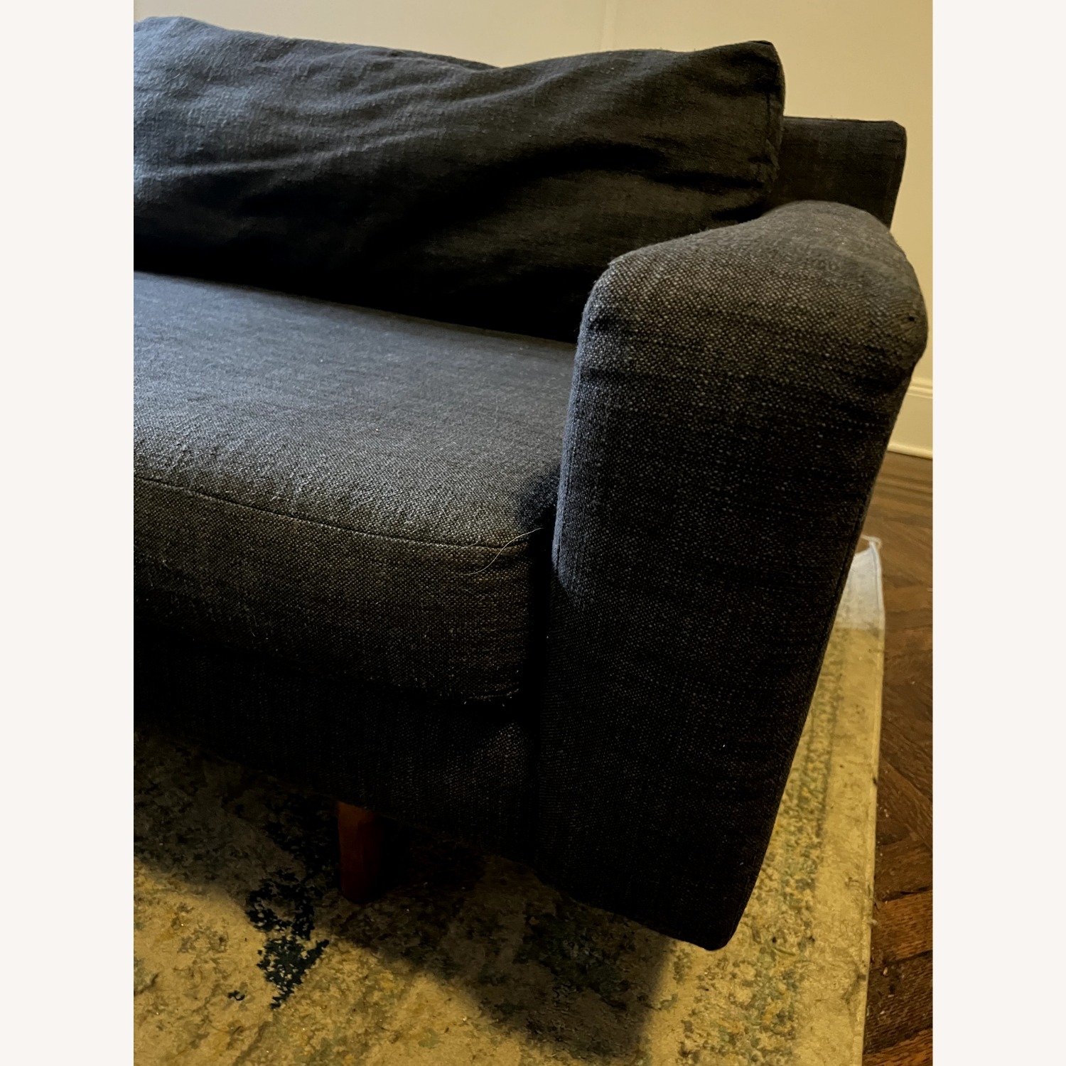 West Elm Harper Sofa 86" Midnight - image-4