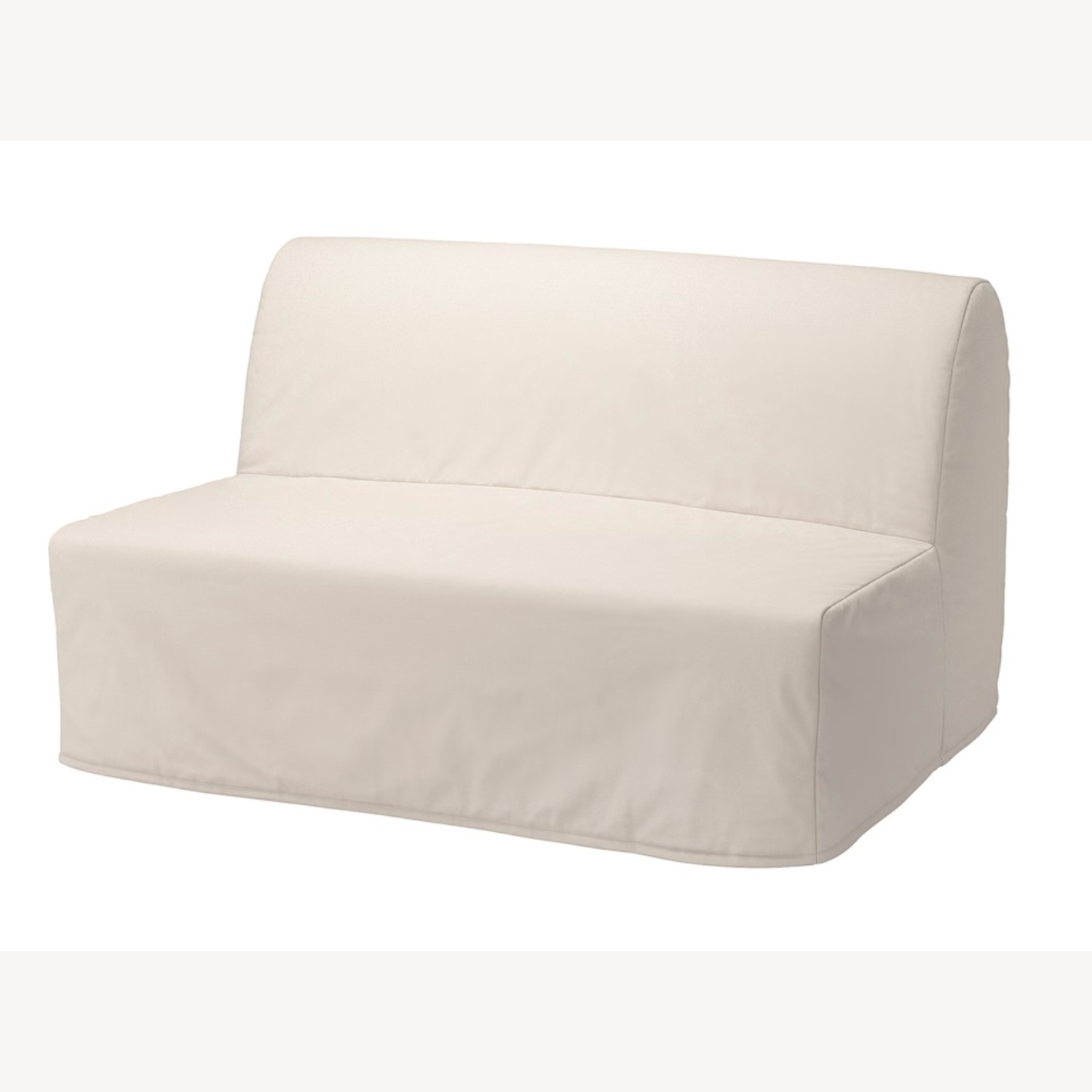 IKEA LYCKSELE LÖVÅS Sleeper Sofa, Ransta Natural - image-1