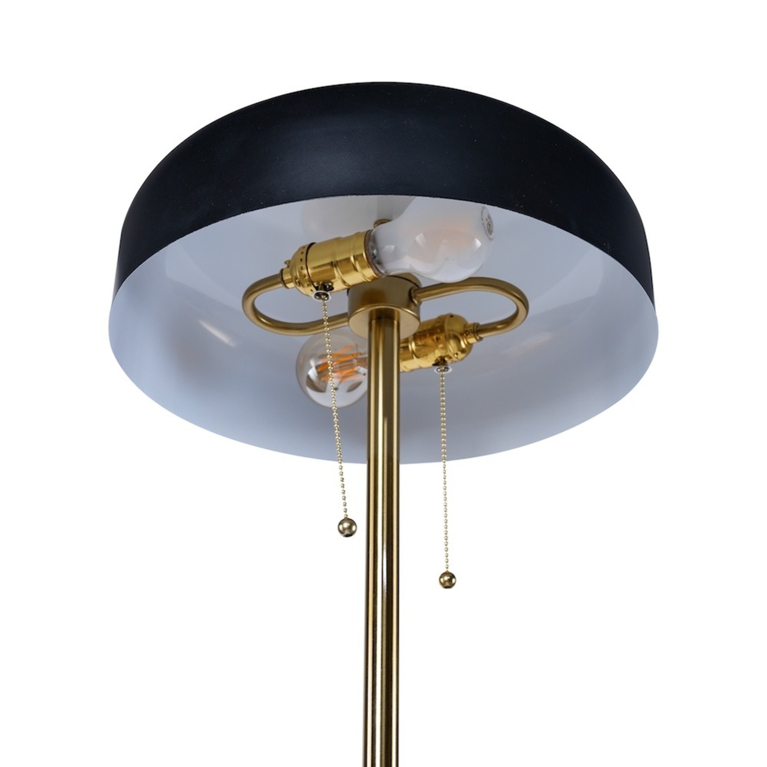 Spark Floor Lamp Black Outer + White Inner - image-3