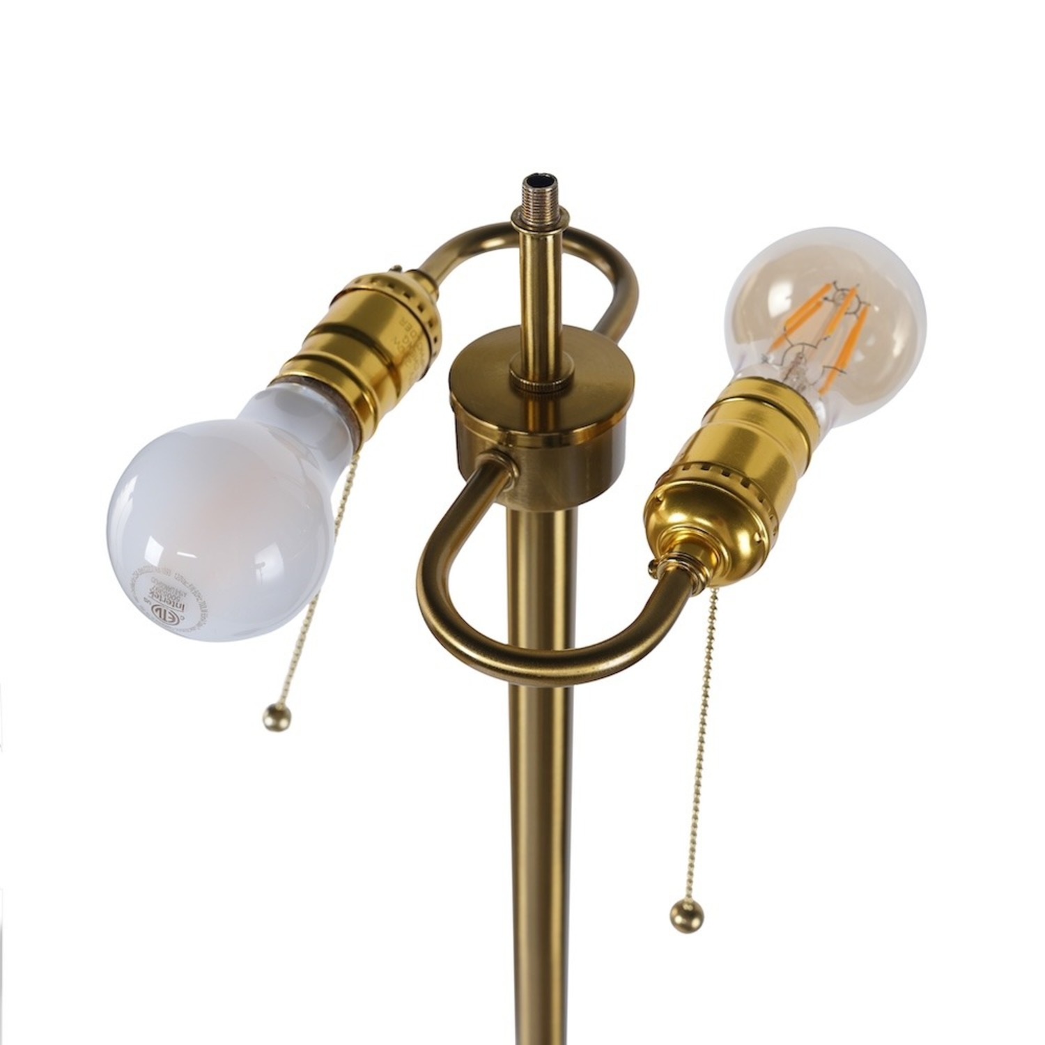 Spark Floor Lamp Black Outer + White Inner - image-2