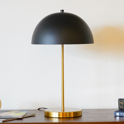 Used Melody Table Lamp Black Outer White Inner for sale on AptDeco