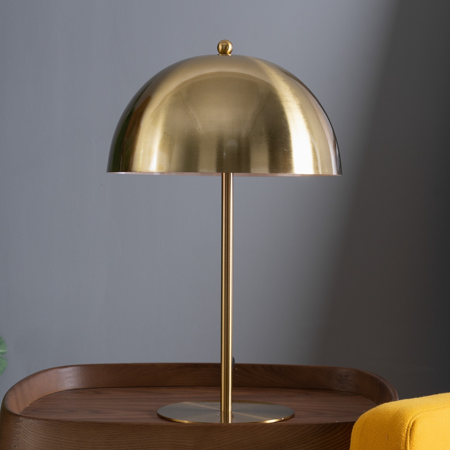 Sentinel Table Lamp Gold Outer White Inner - image-3