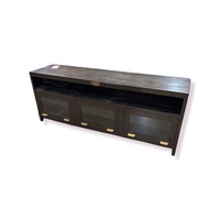 Rockwell Industrial Modern Media Console