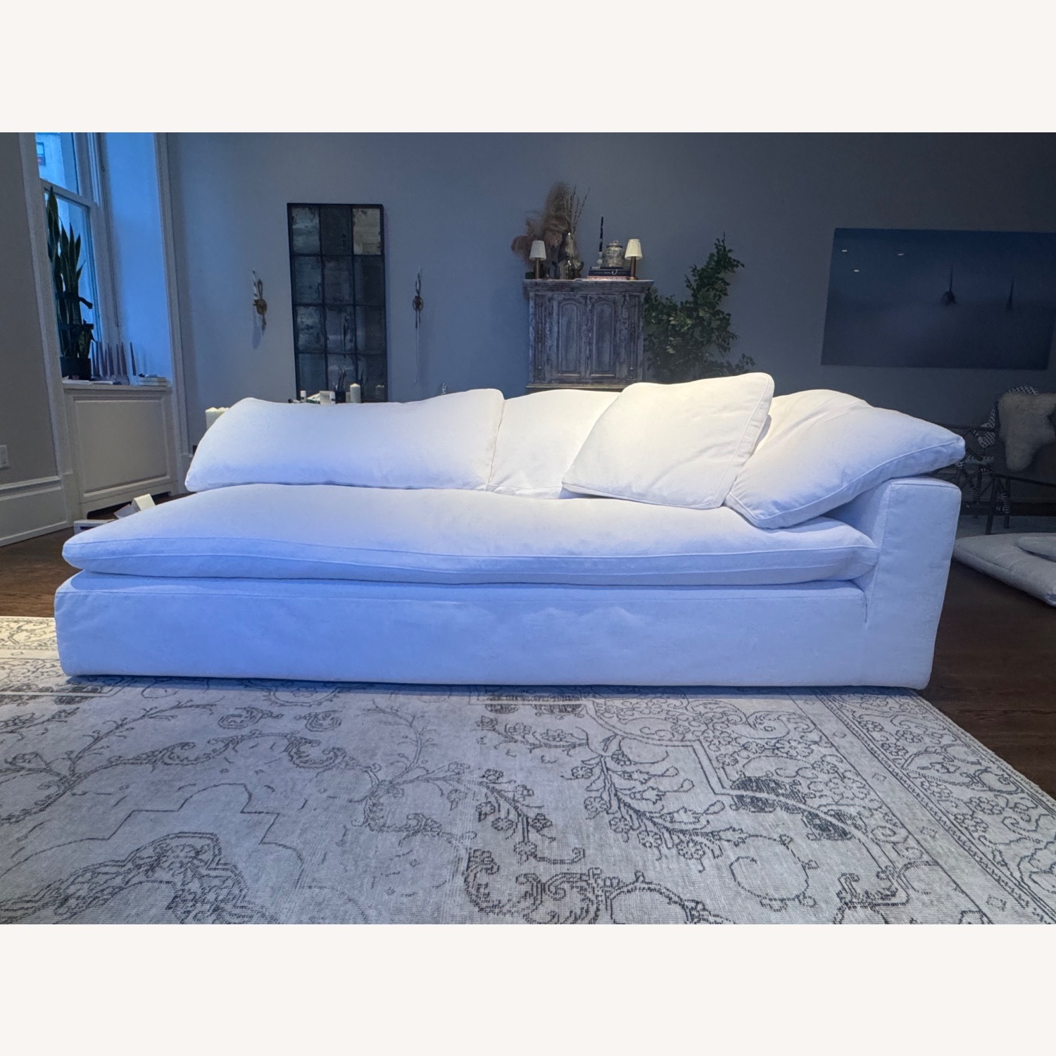 Restoration Hardware 9ft Cloud Chaise Lounge - image-3