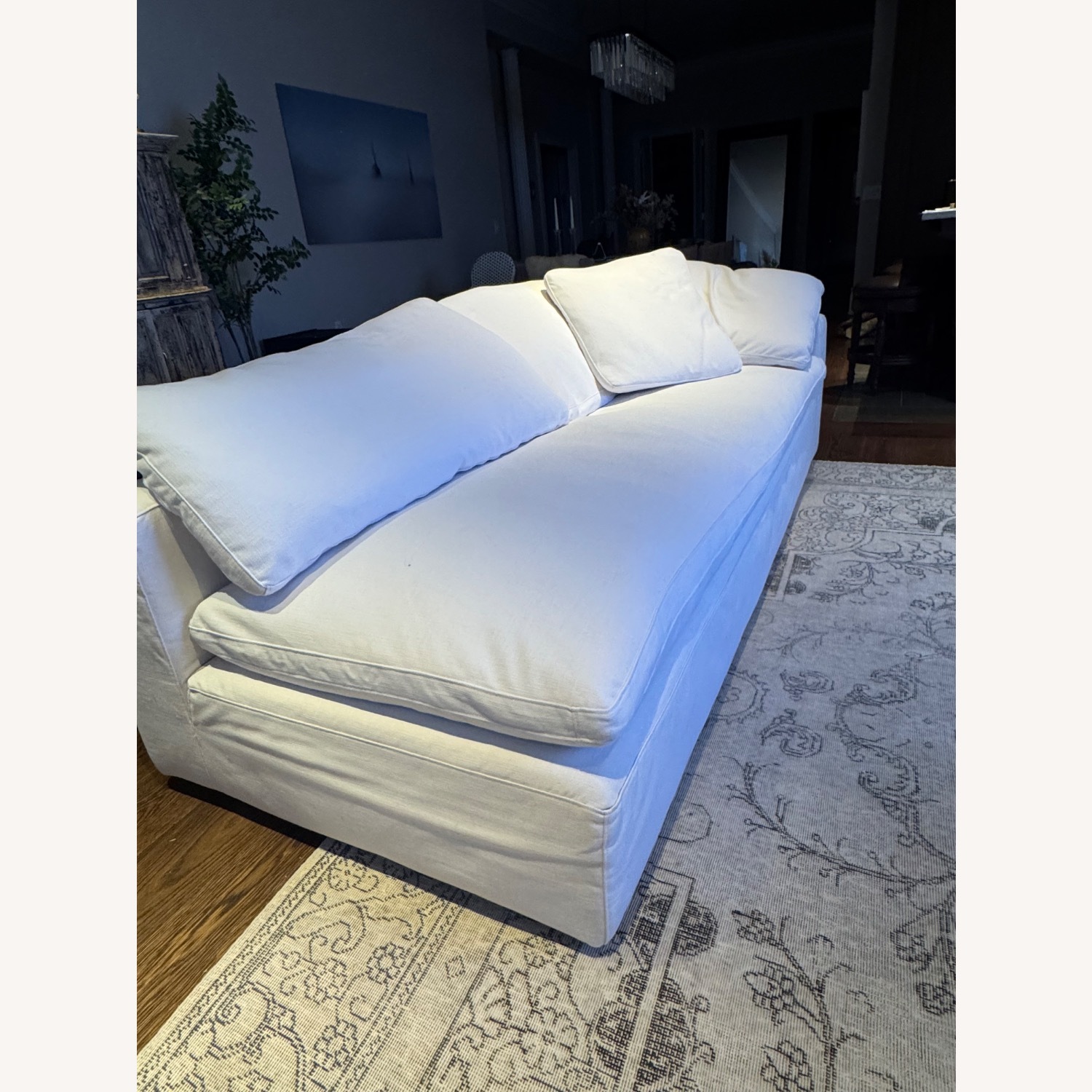 Restoration Hardware 9ft Cloud Chaise Lounge - image-4