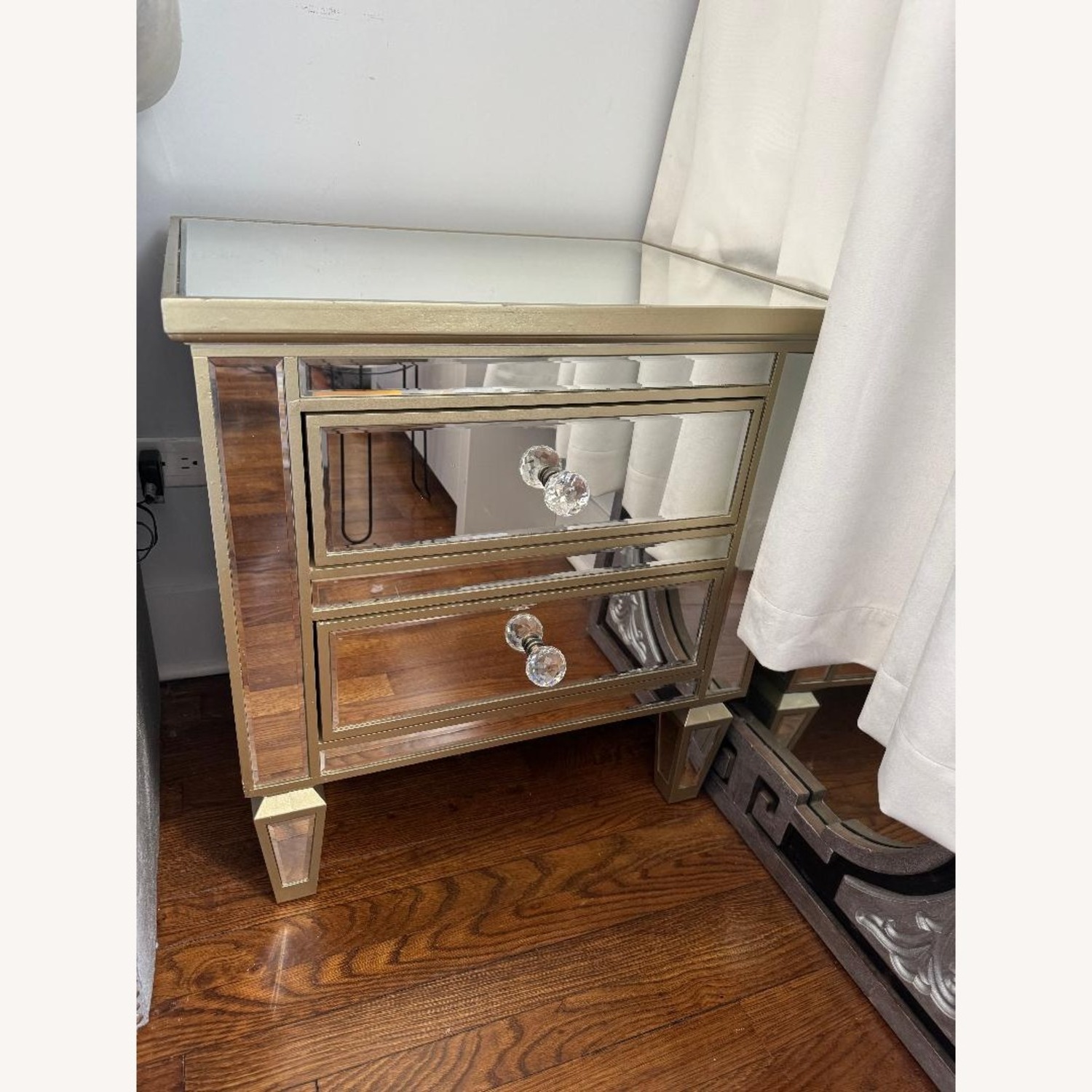 Mirrored Nightstand X2 - image-2