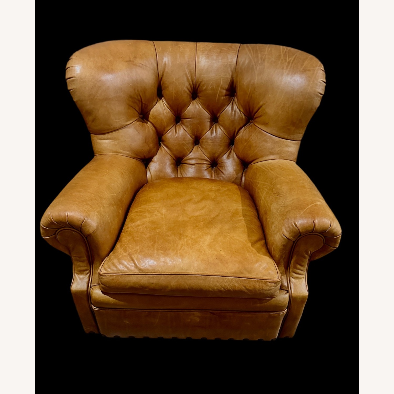 Pair of Ralph Lauren Leather Chairs - image-2
