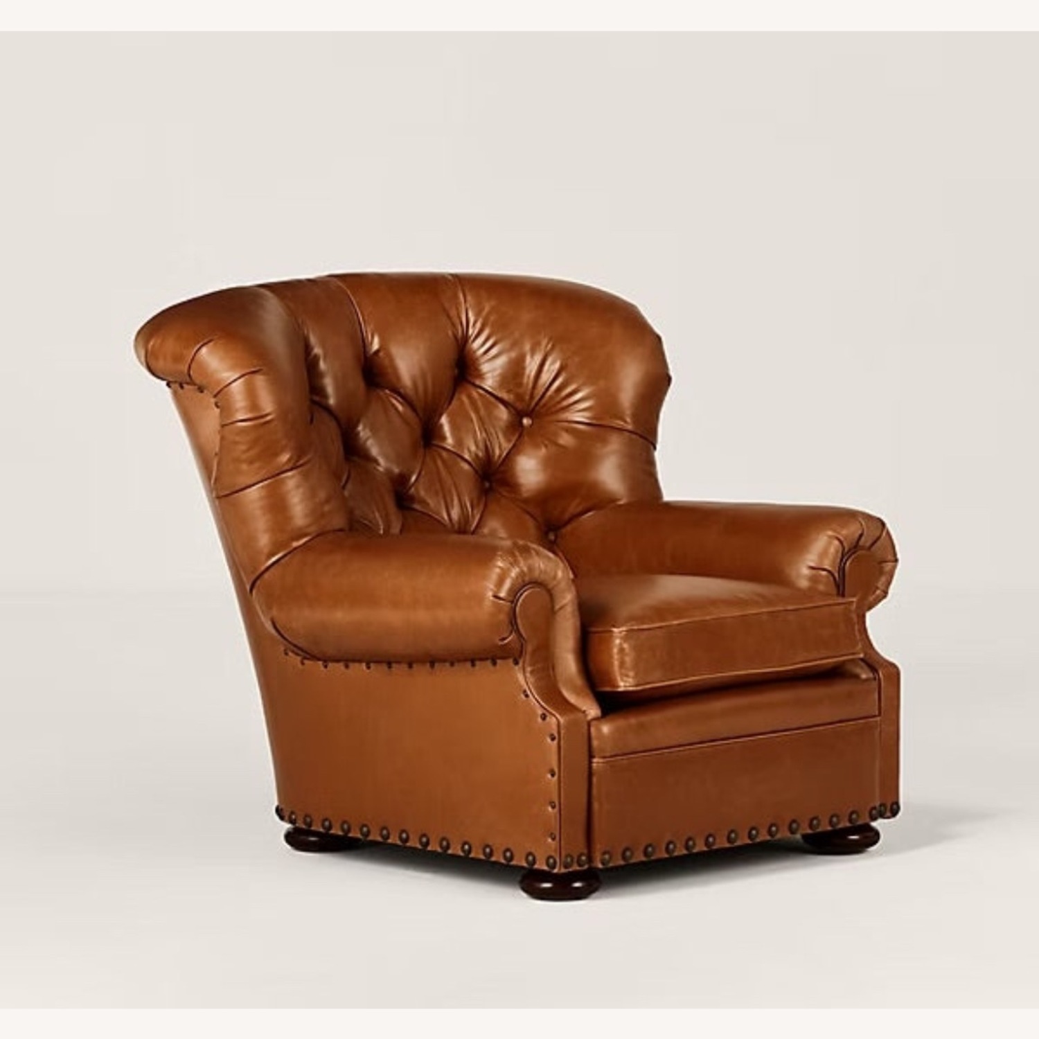 Pair of Ralph Lauren Leather Chairs - image-0
