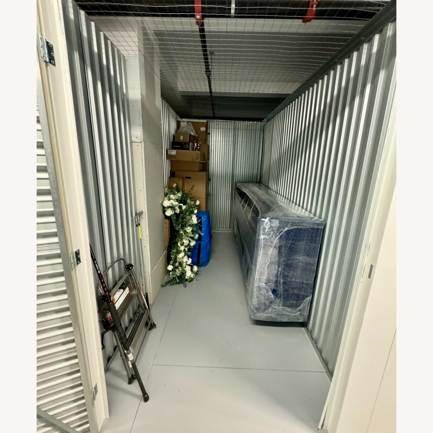 West Elm Leather Couch - image-5