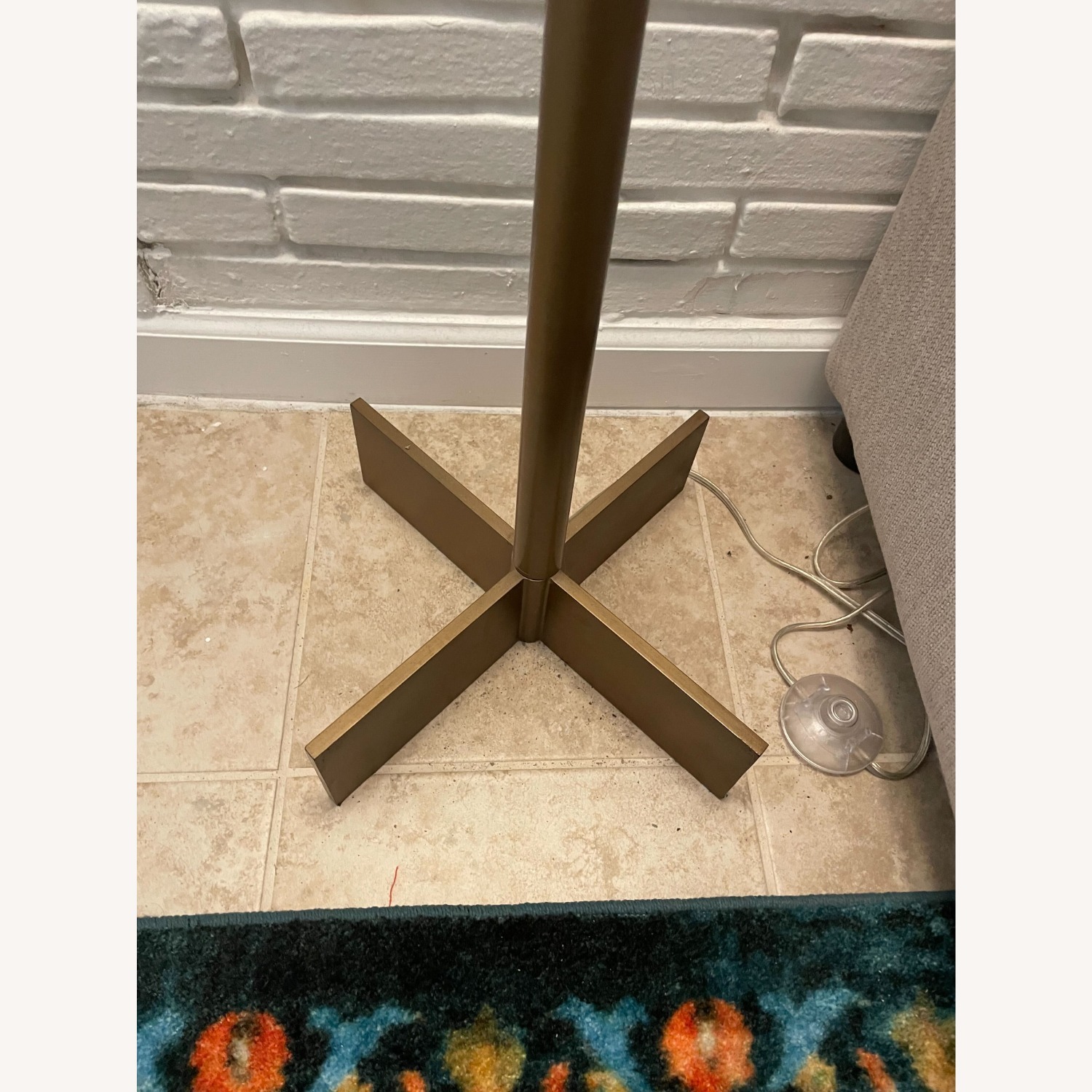 Wayfair Gold Floor Lamp - image-3