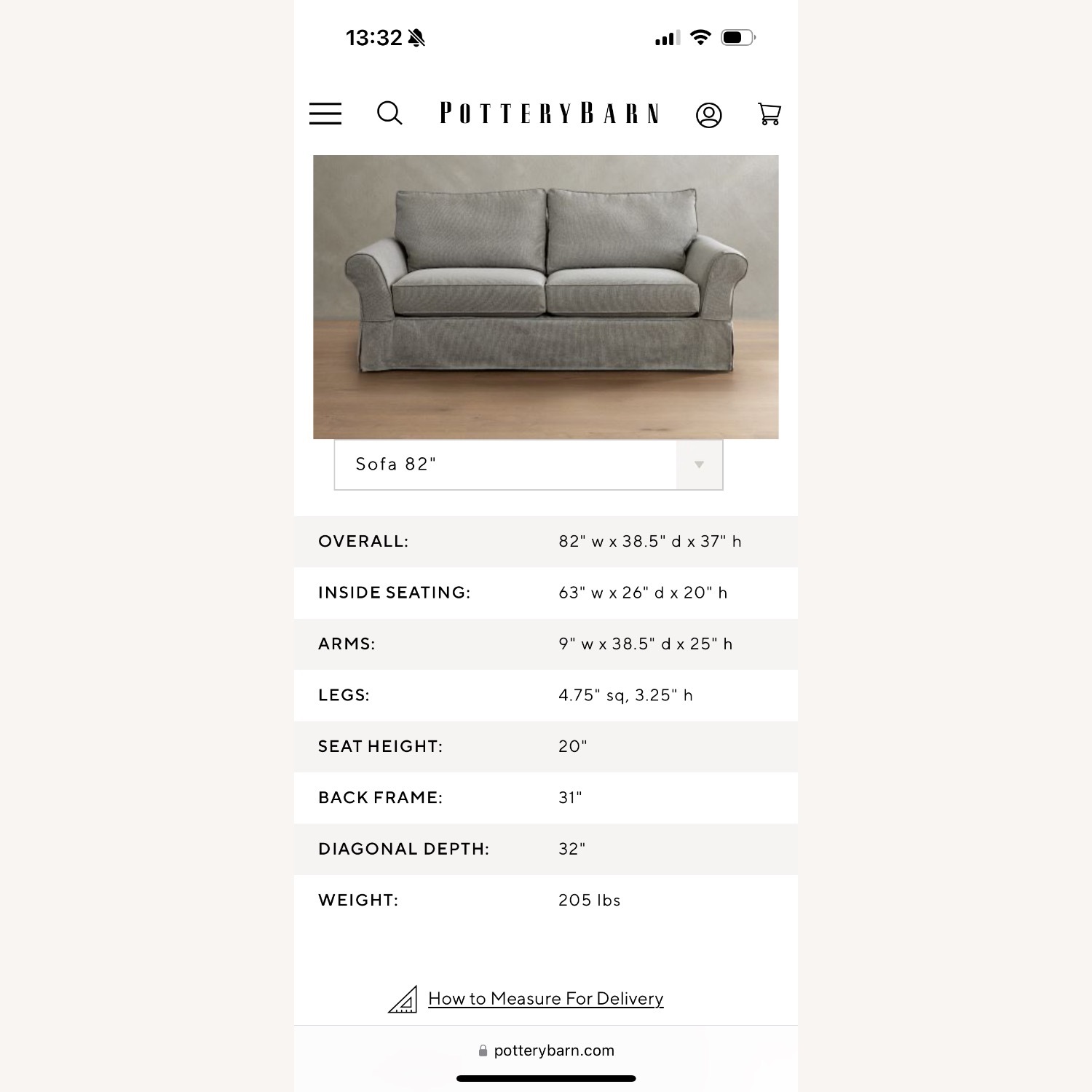 Pottery Barn PB Comfort Sofa - image-2