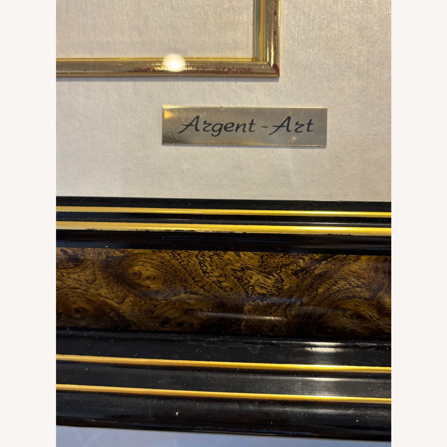  Sterling Silver Bar-Relief Signed Italian Art - image-2