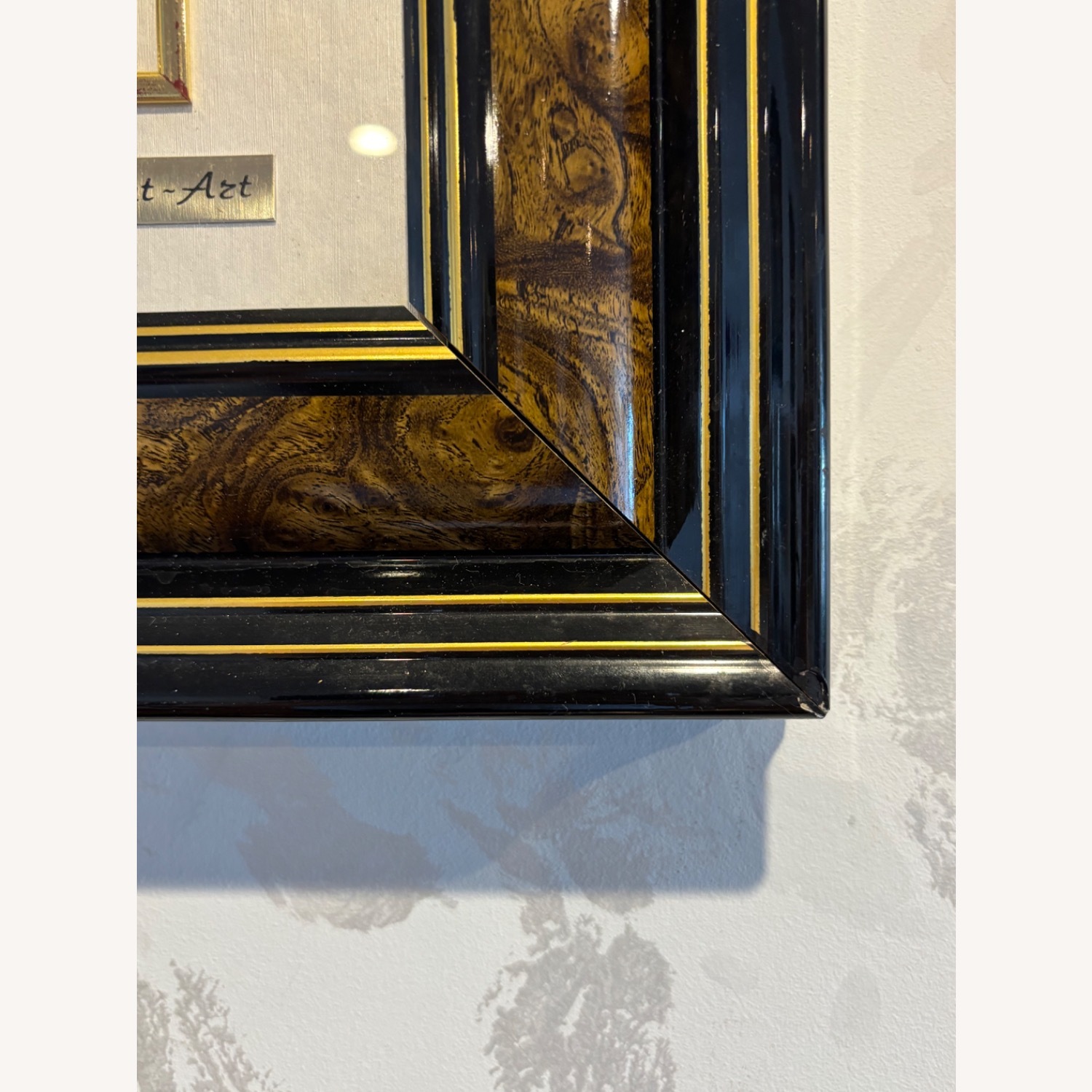  Sterling Silver Bar-Relief Signed Italian Art - image-1