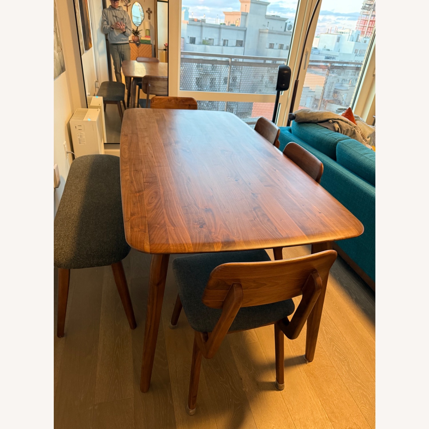 Castlery Vincent Dining Table, Walnut - image-1