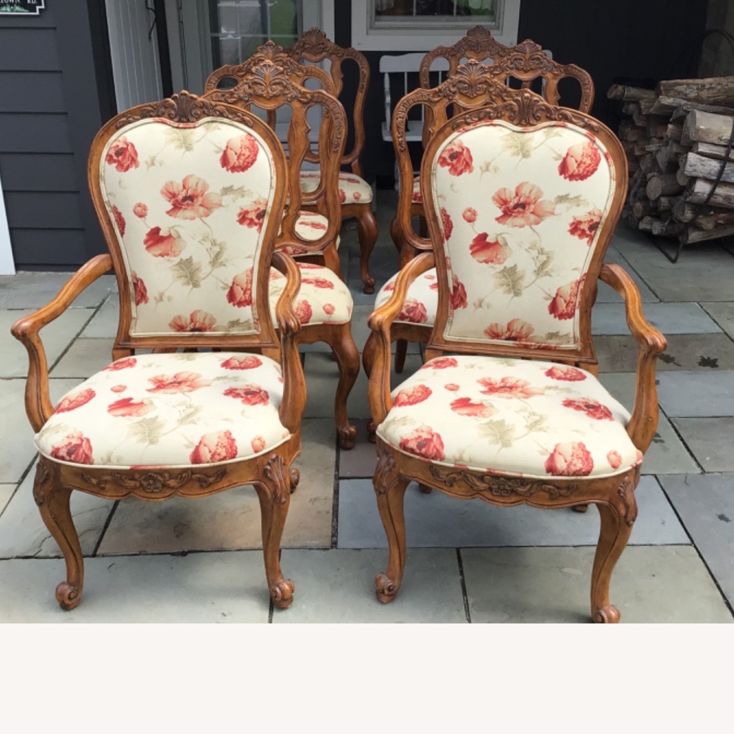 French Country Dining Chairs by Century - image-0